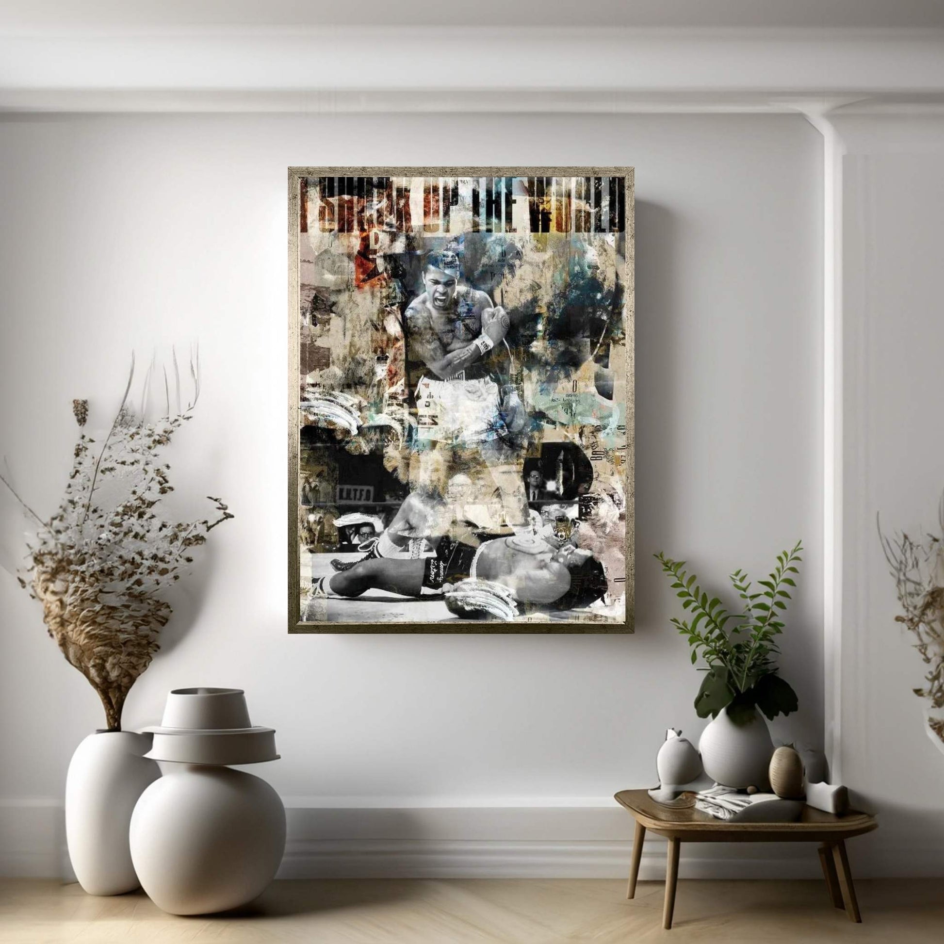 Muhammad Ali Canvas Wall Art - Y Canvas