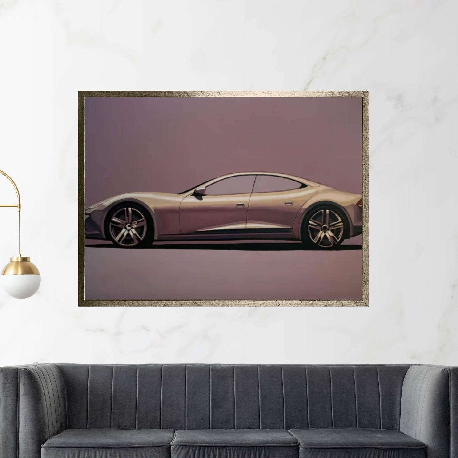 Fisker Karma 2012 Canvas Wall Art - Y Canvas