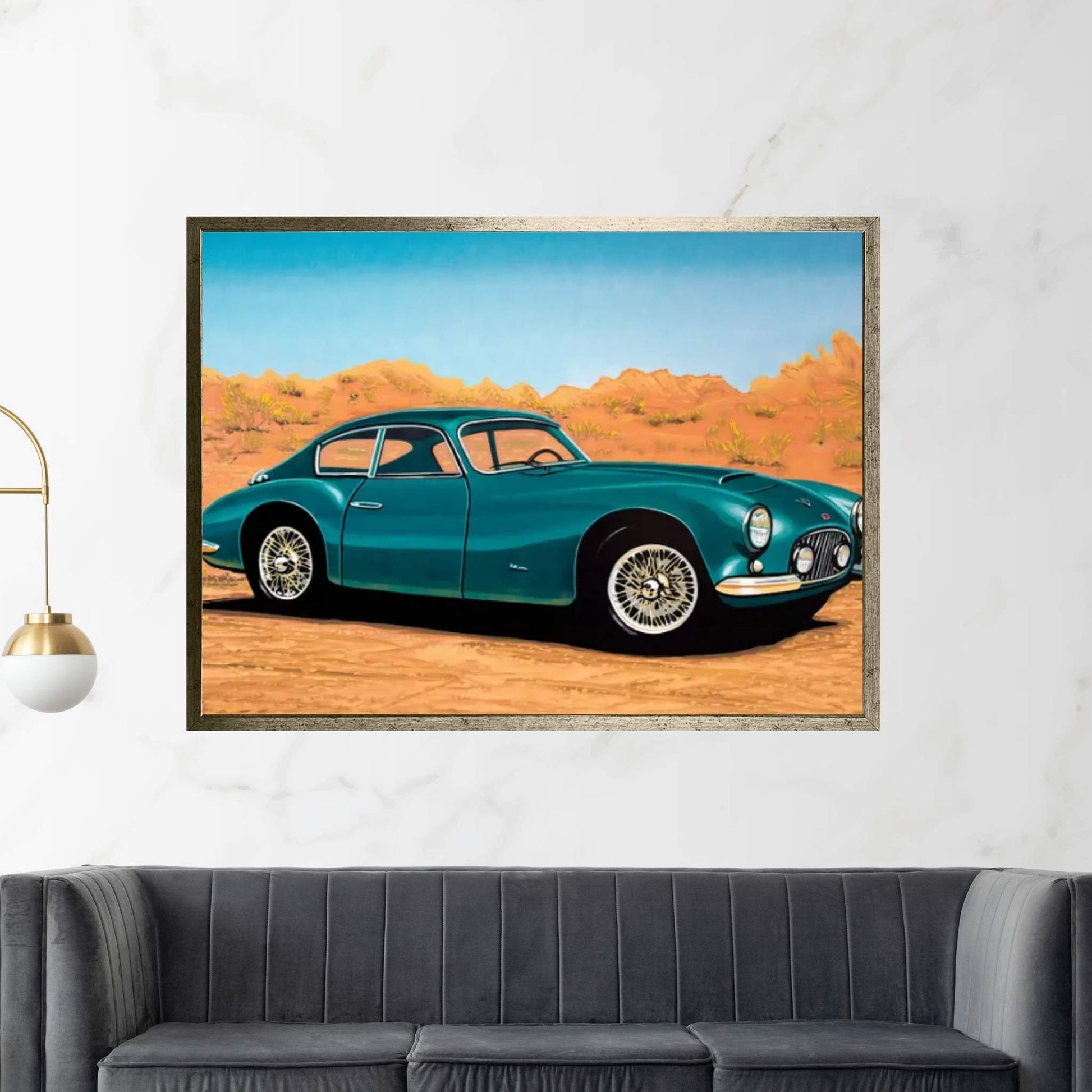 Fiat V8 Canvas Wall Art - Y Canvas