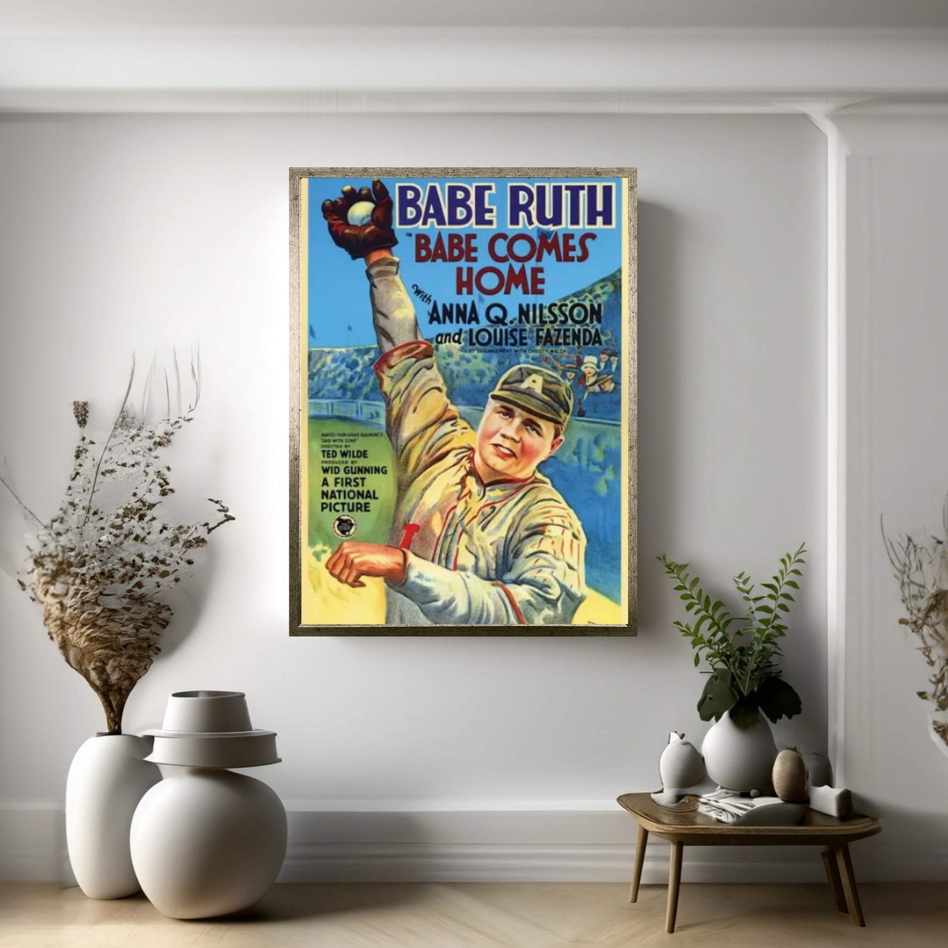 Babe Comes Home Canvas Wall Art - Y Canvas