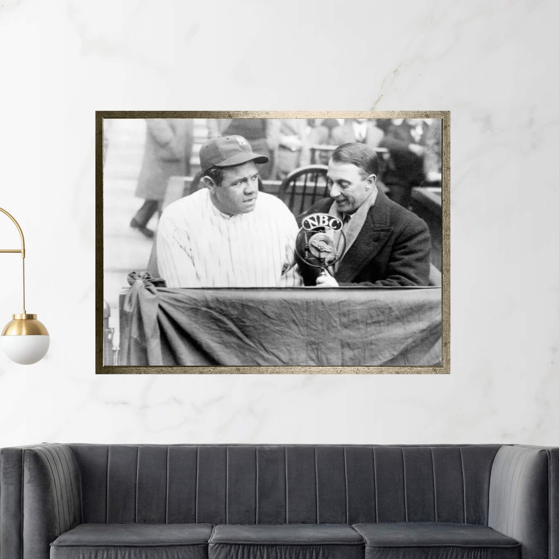George H. Ruth Canvas Wall Art - Y Canvas