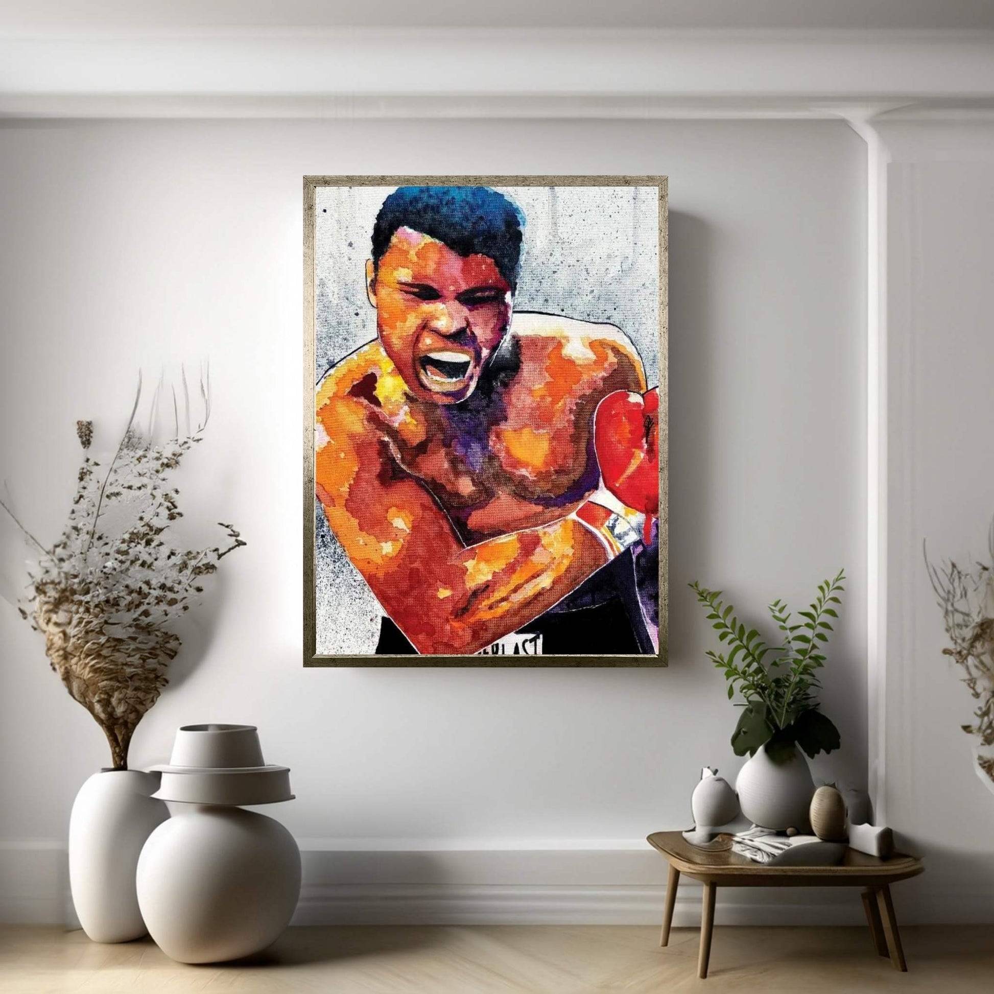 Muhammad Ali - The Greatest Canvas Wall Art - Y Canvas