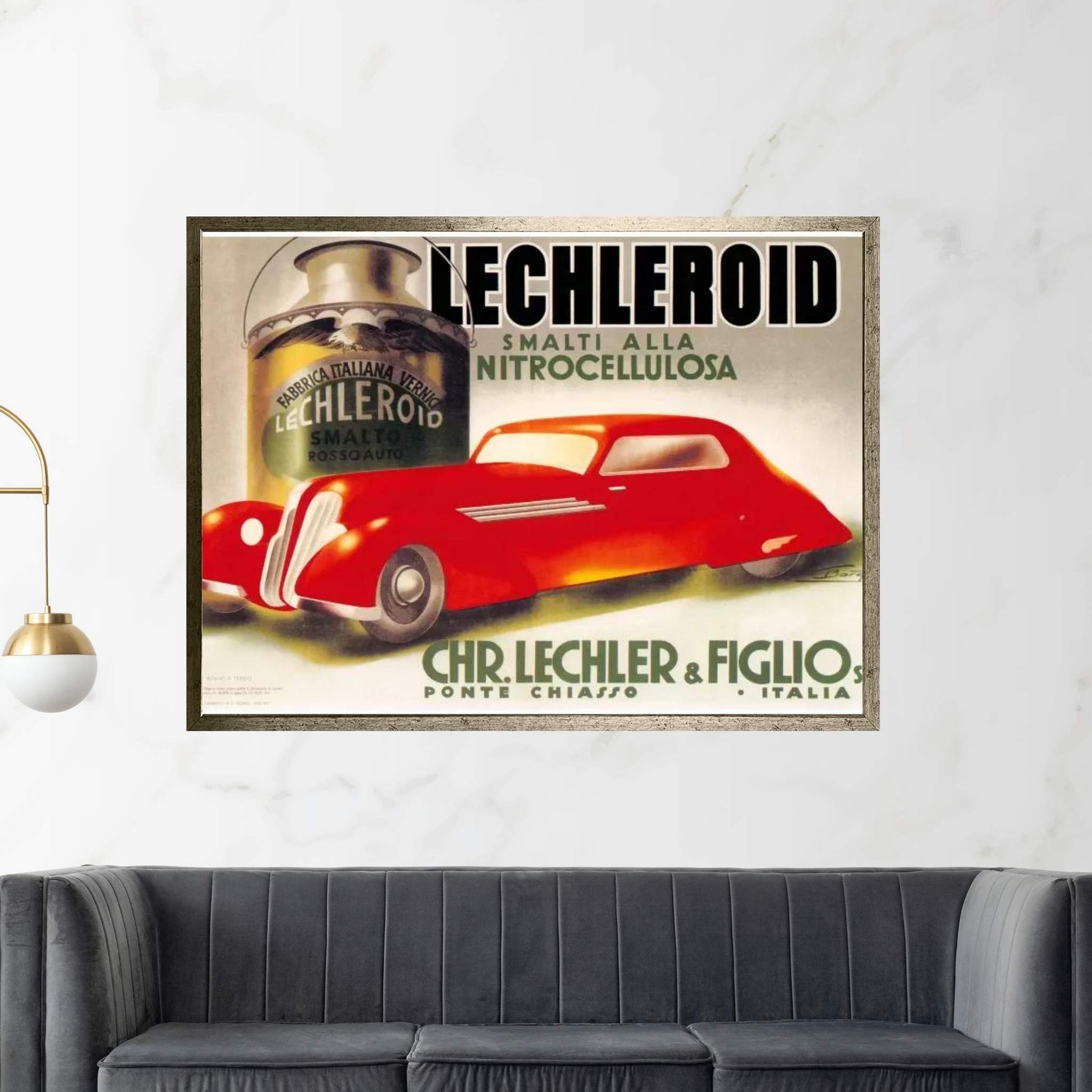 Lechleroid Canvas Wall Art - Y Canvas