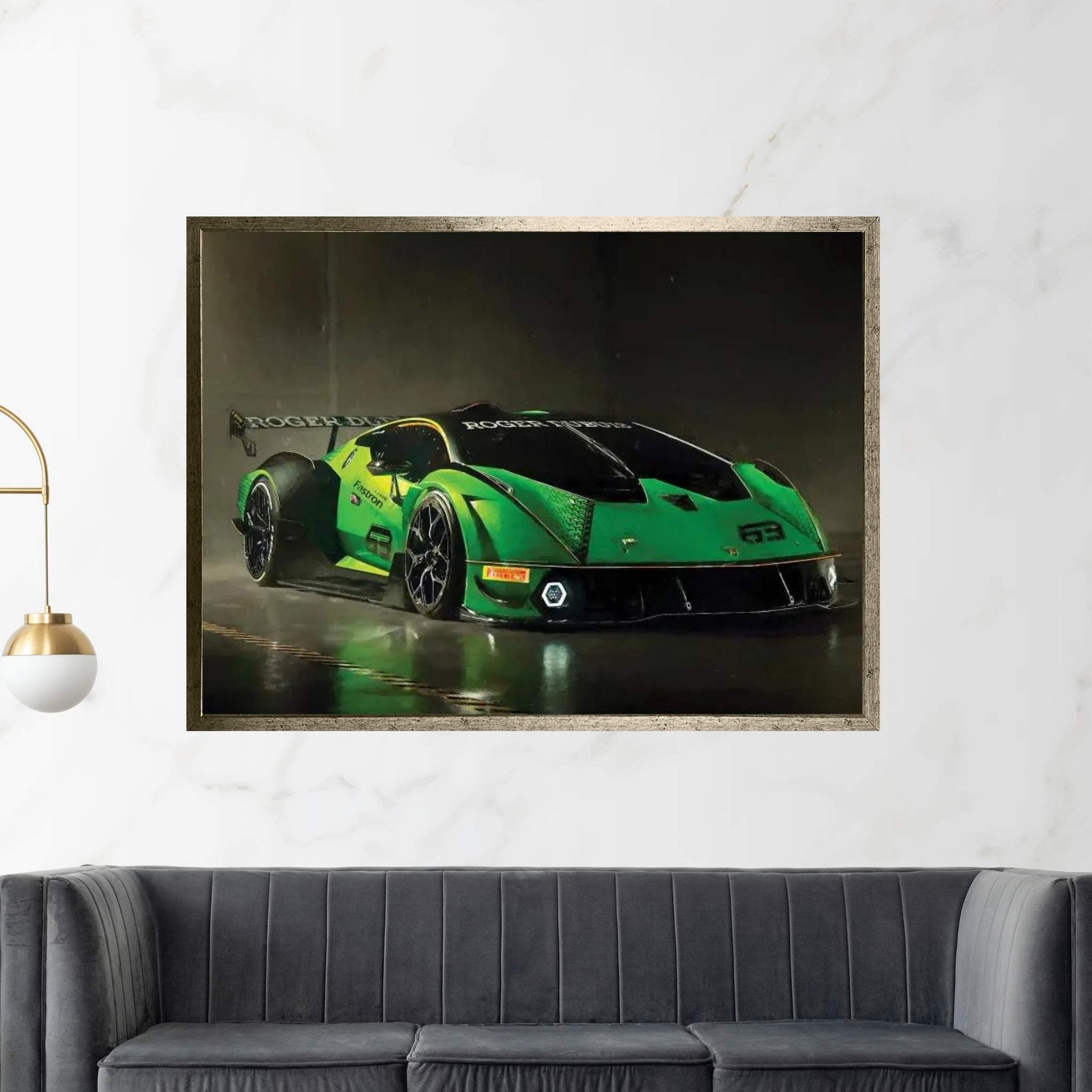 Lamborghini Essenza SCV12 2020 Canvas Wall Art - Y Canvas