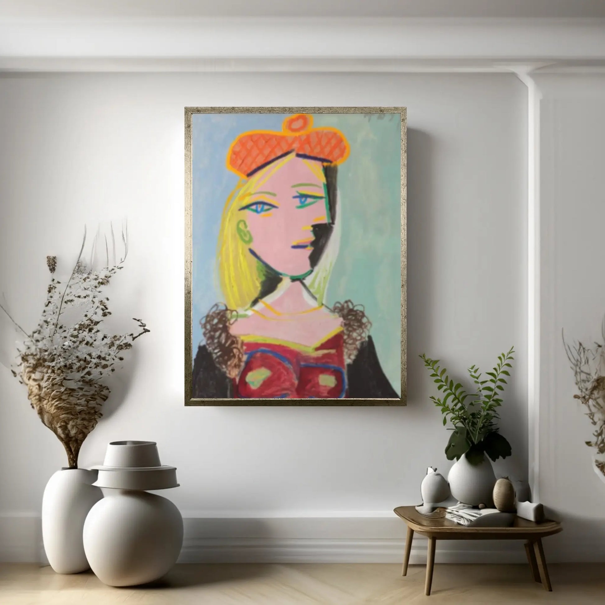 Pablo Picasso Marie-Therese Exhibition Canvas Wall Art Home Decor Poster Wall Hanging Pablo Picasso Print - Y Canvas