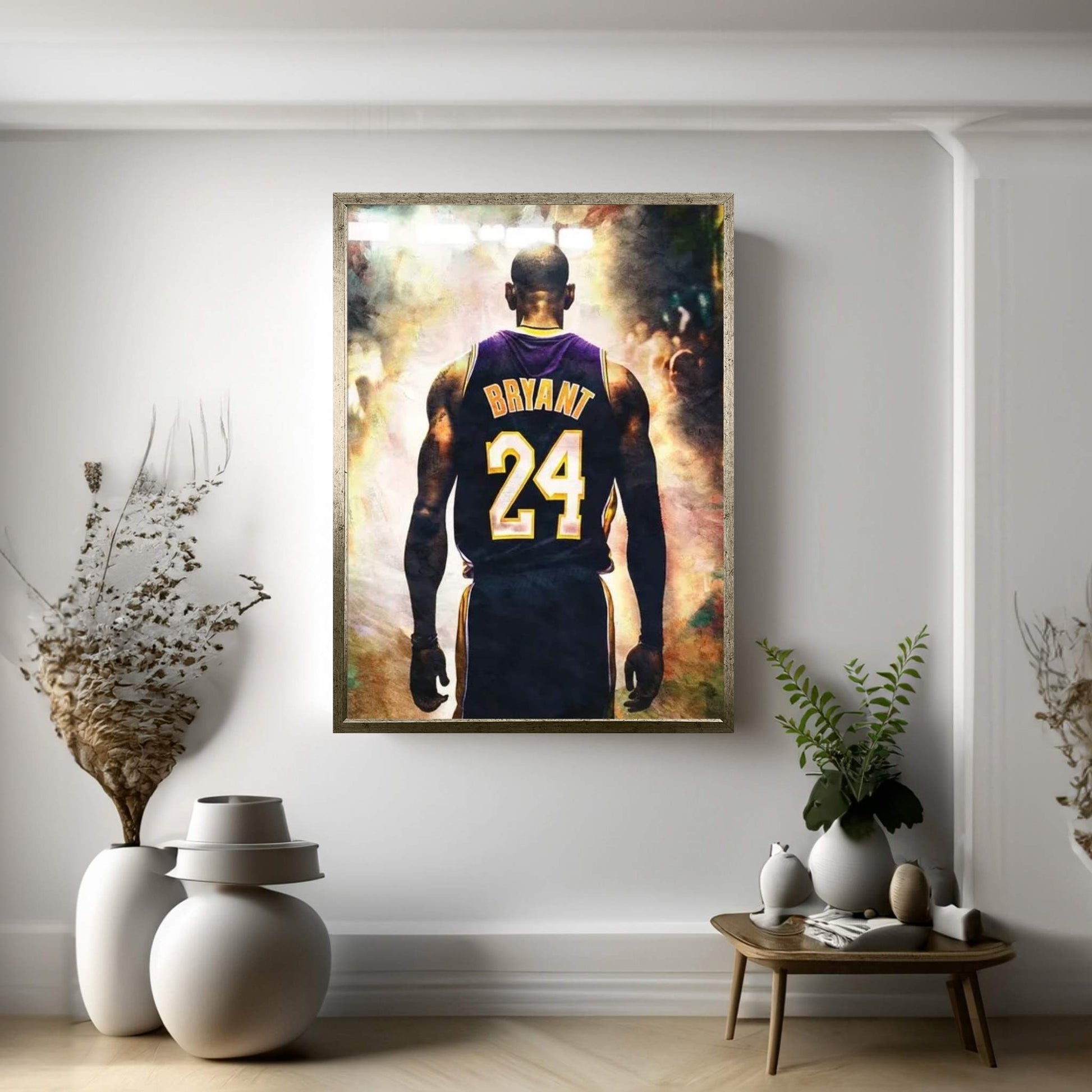 Kobe Bryant Forever Canvas Wall Art - Y Canvas