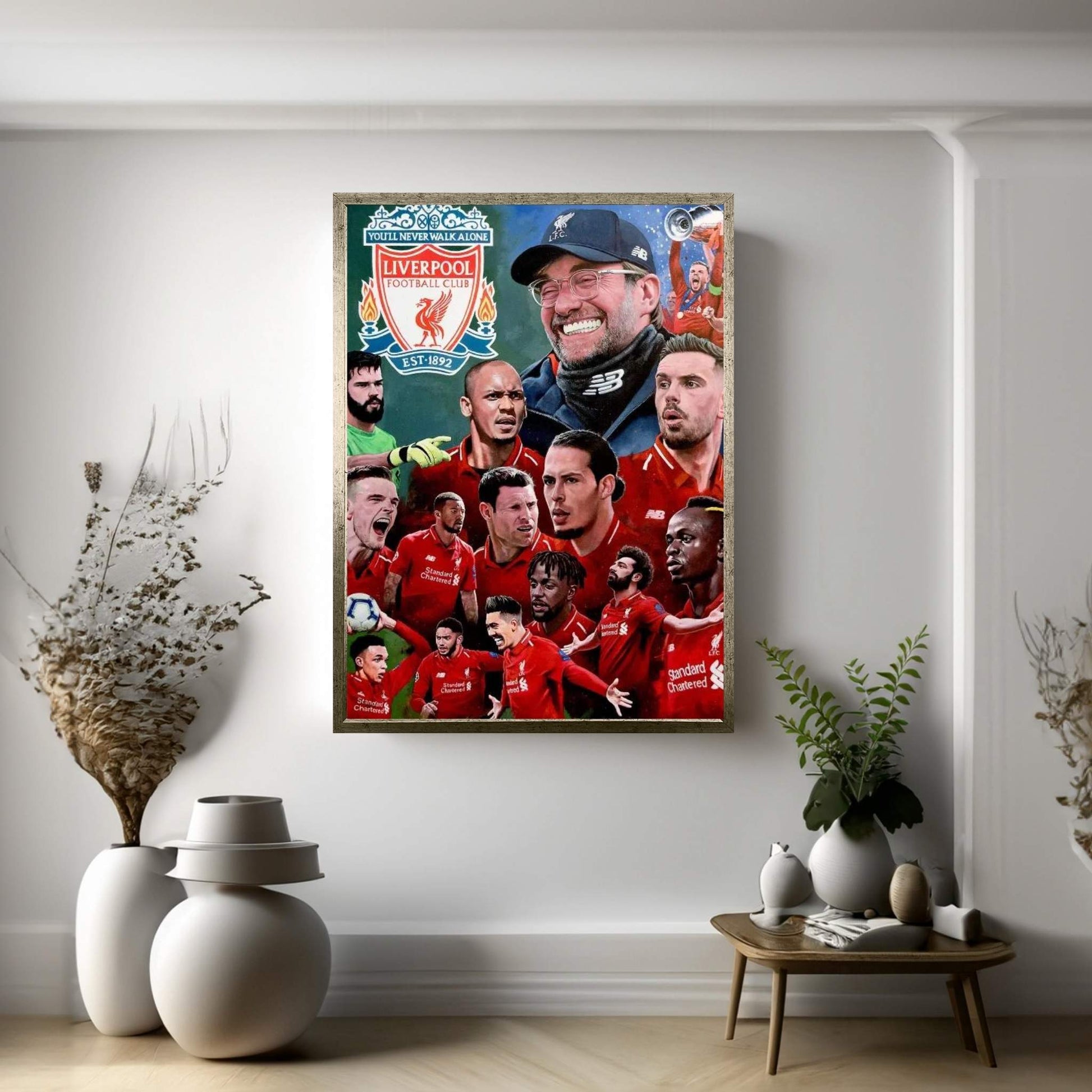 Liverpool FC Canvas Wall Art - Y Canvas