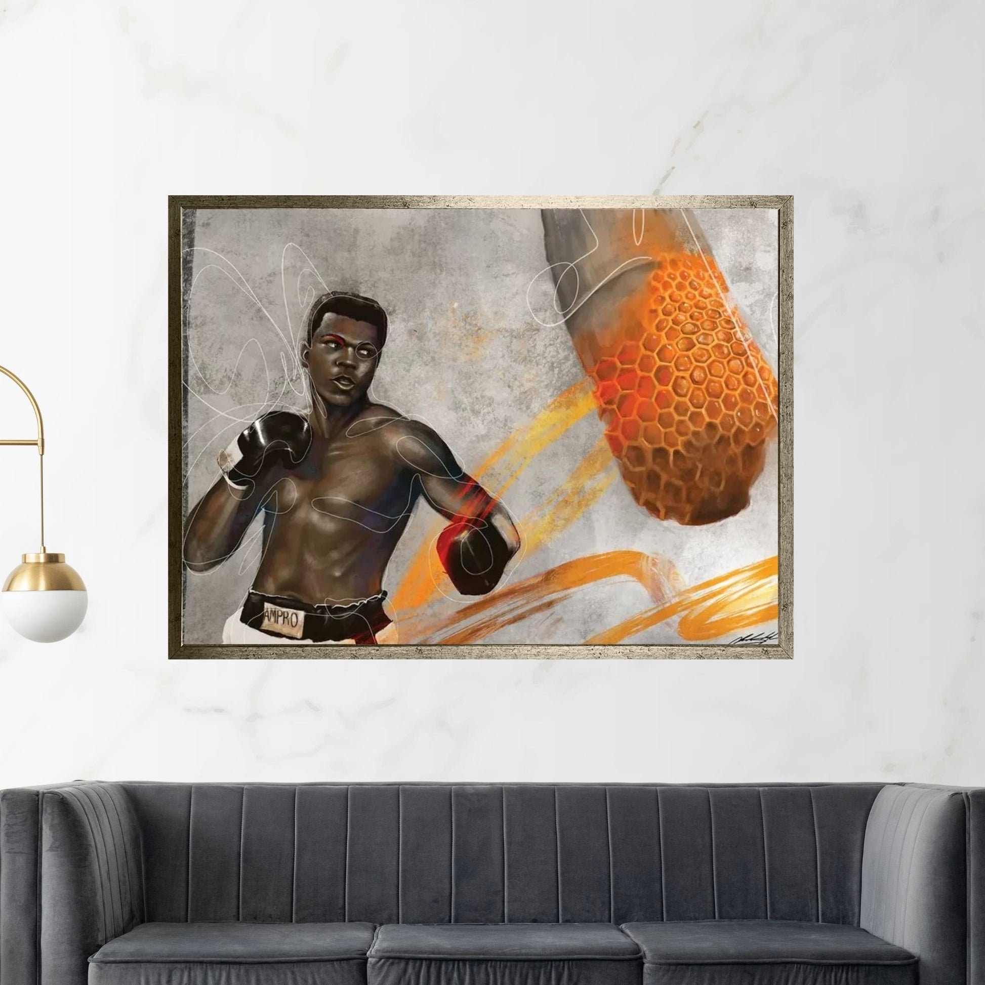 Sting Canvas Wall Art - Y Canvas