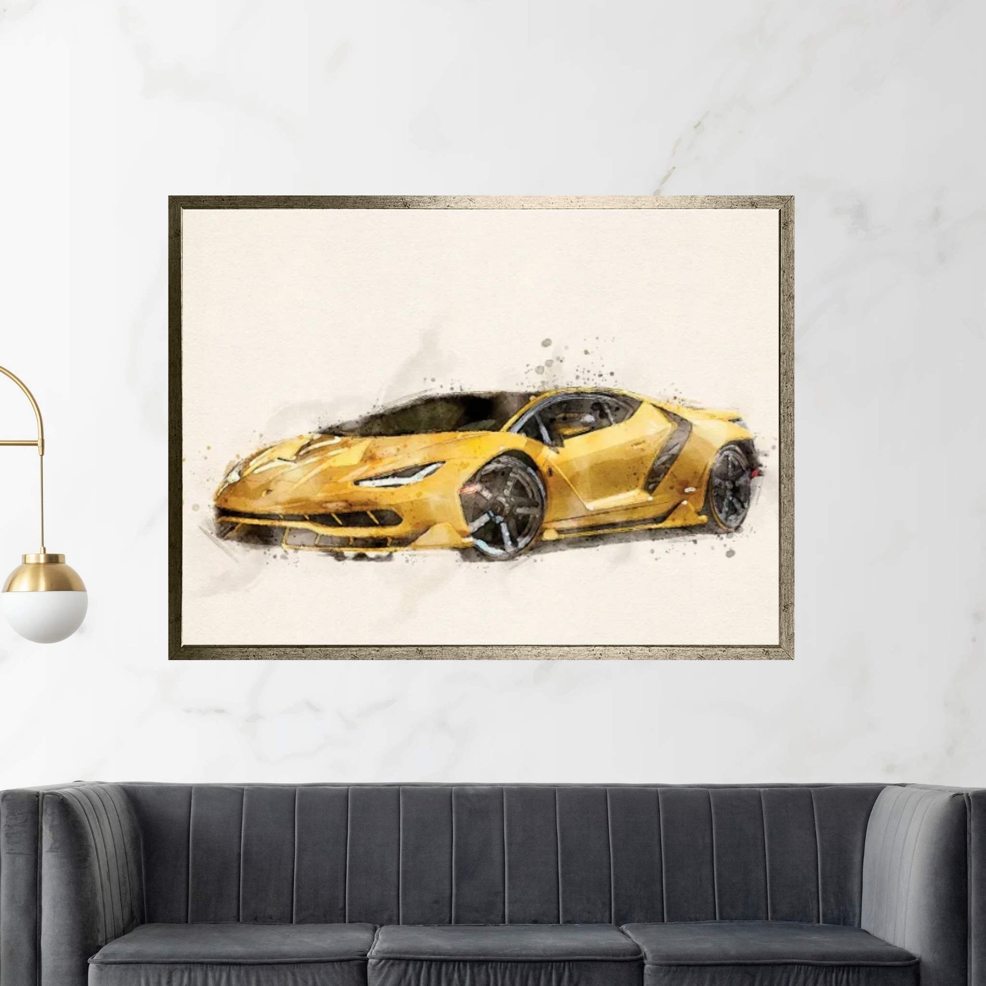 Lamborghini Centenario Coupe Canvas Wall Art - Y Canvas