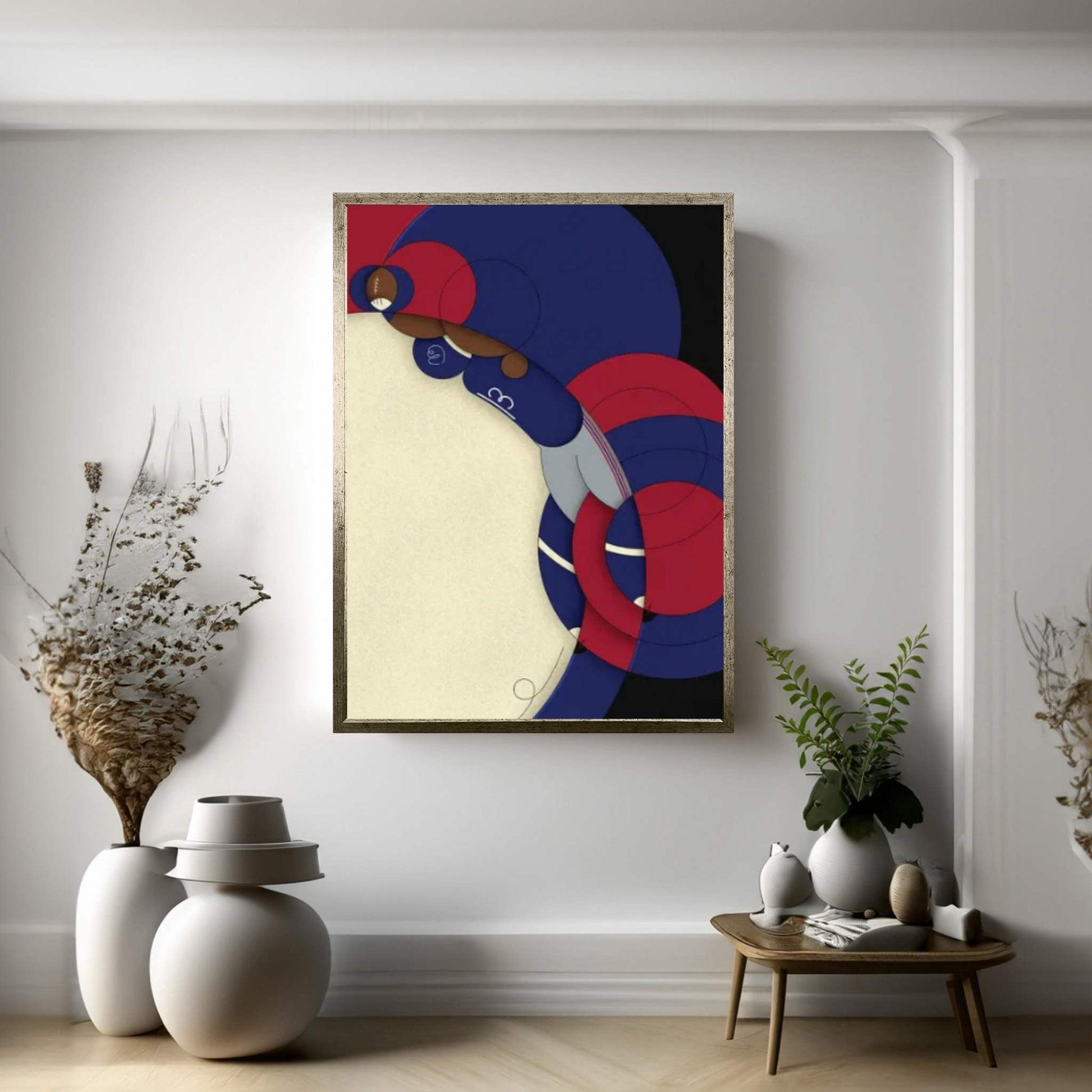 Odell Canvas Wall Art - Y Canvas