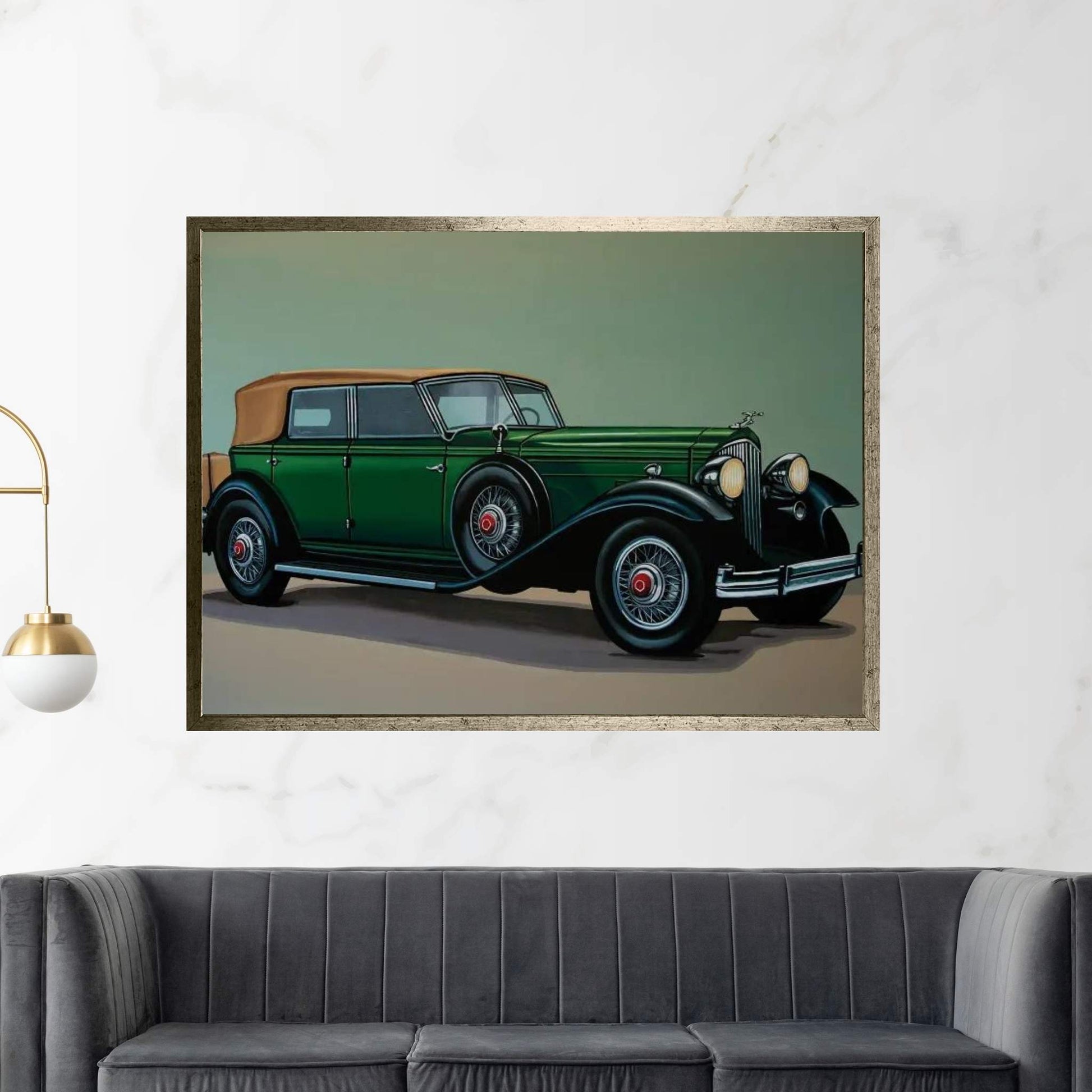 Packard Phaeton 1934 Canvas Wall Art - Y Canvas