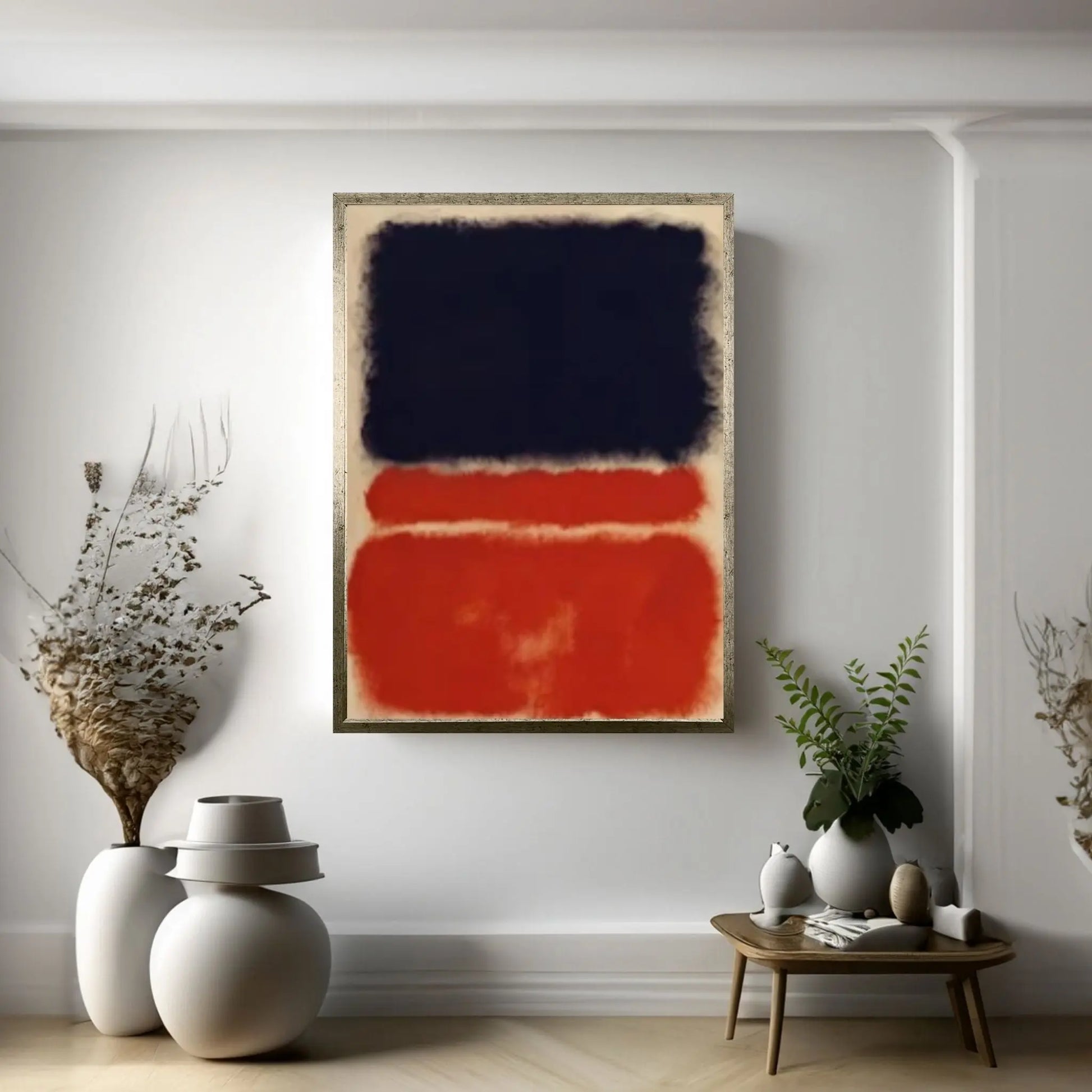 Mark Rothko Frame Canvas/Poster Art Reproduction, Rothko Reproduction - Y Canvas