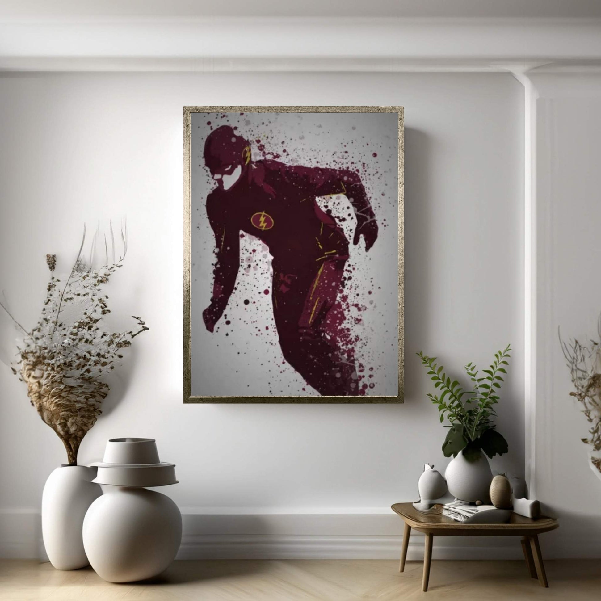 Scarlet Speedster Canvas Wall Art - Y Canvas