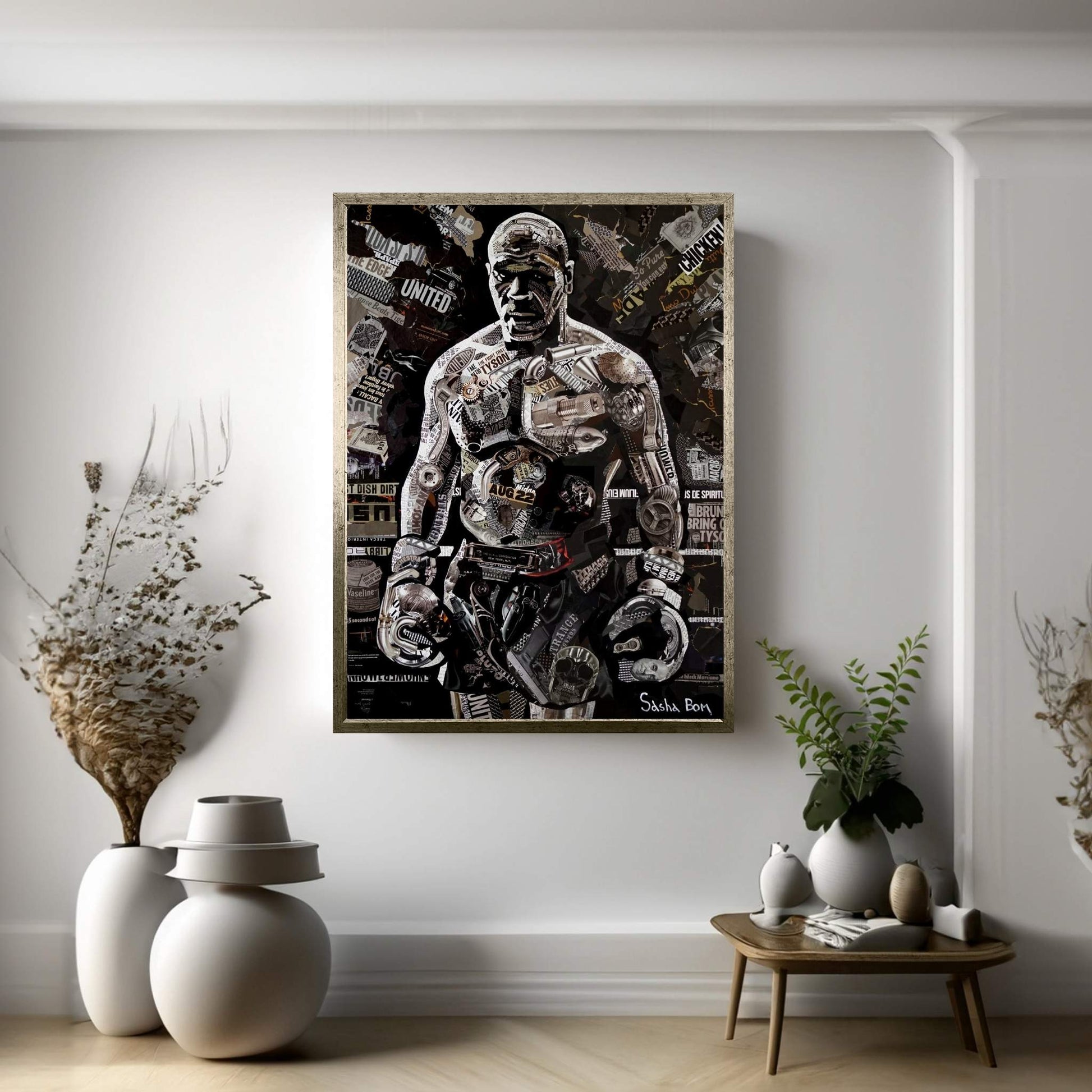 Iron Mike Canvas Wall Art - Y Canvas