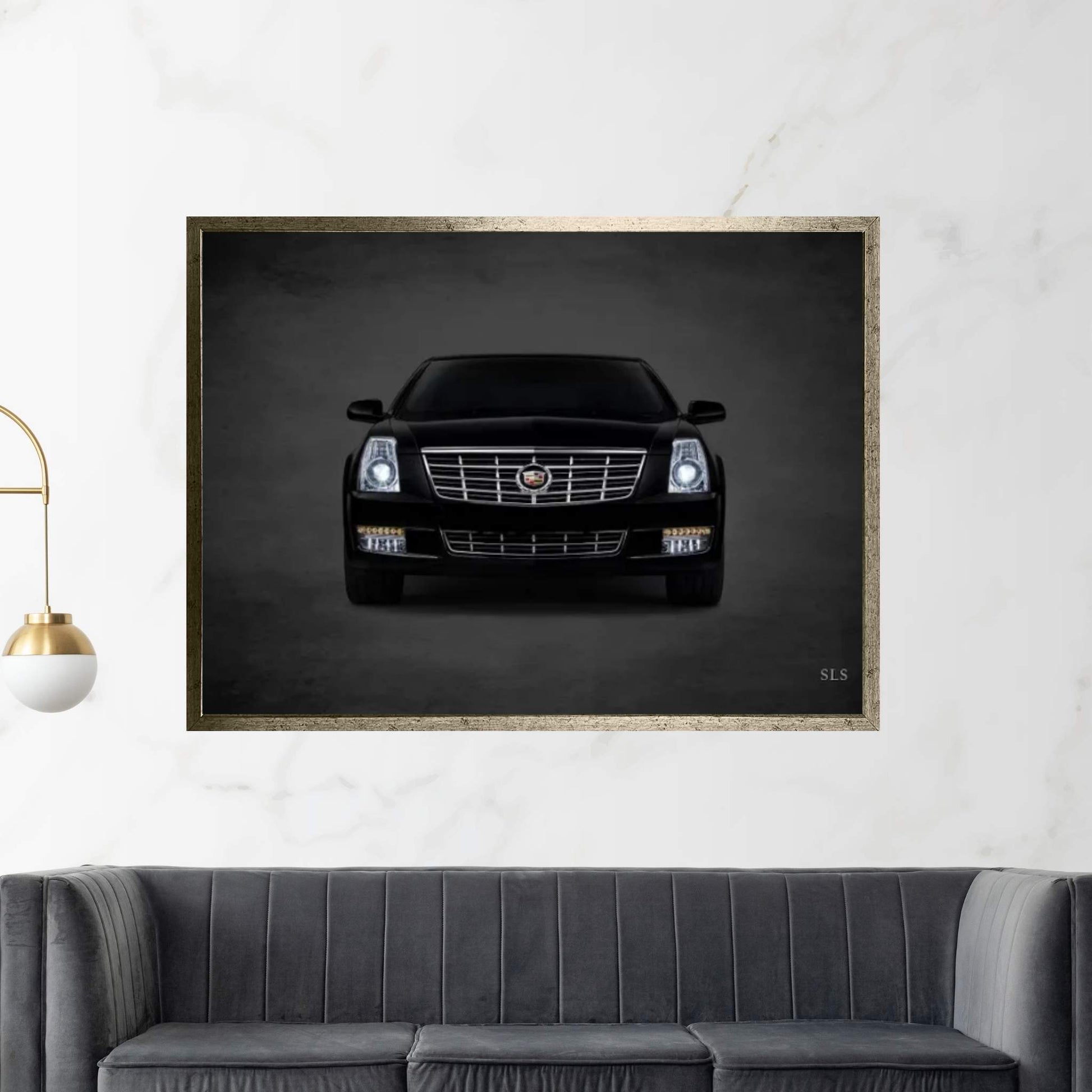 Cadillac SLS Canvas Wall Art - Y Canvas