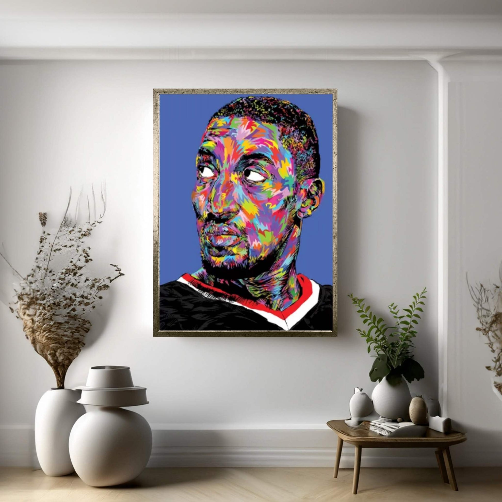 Scottie Pippen Canvas Wall Art - Y Canvas