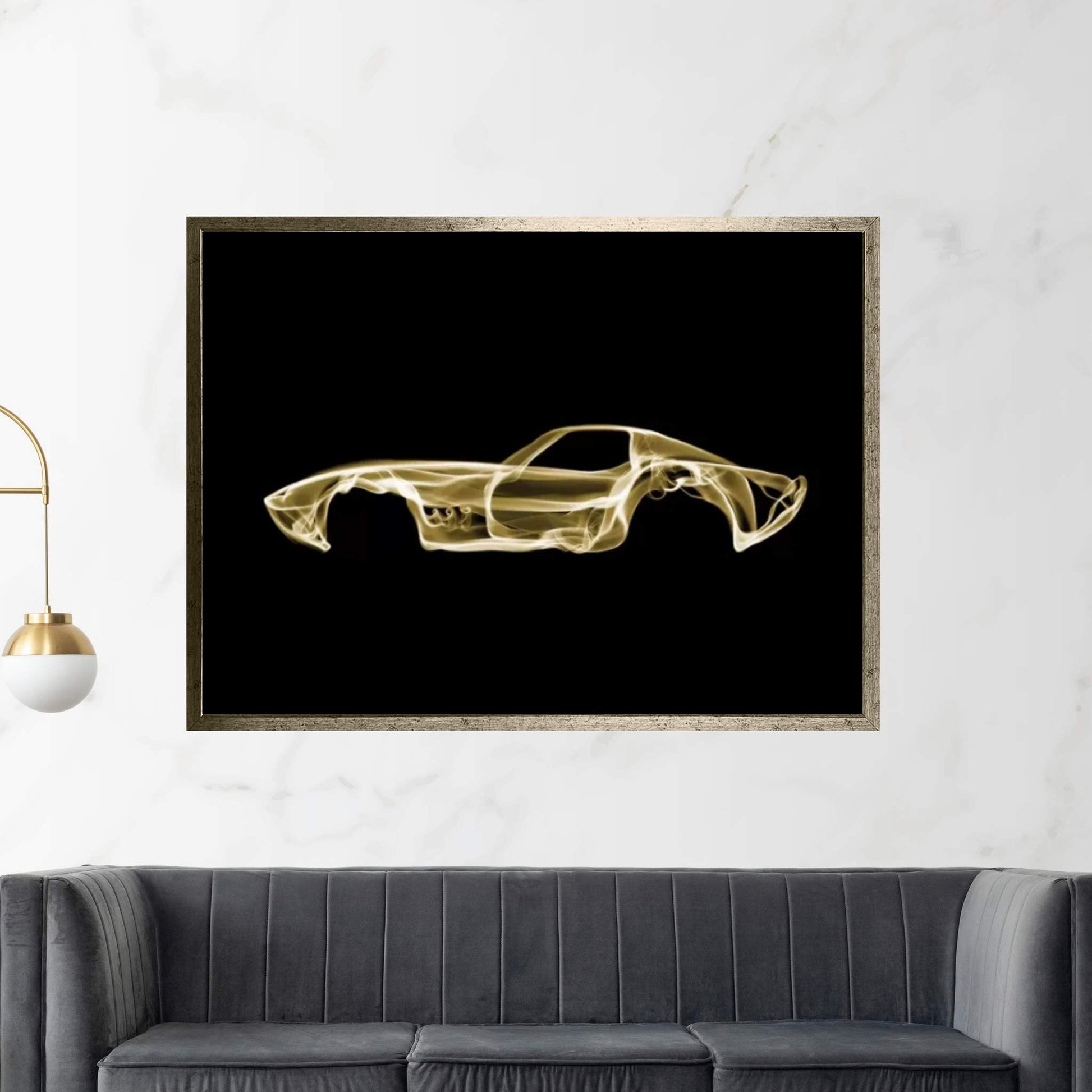 Chevrolet Corvette C3 Canvas Wall Art - Y Canvas