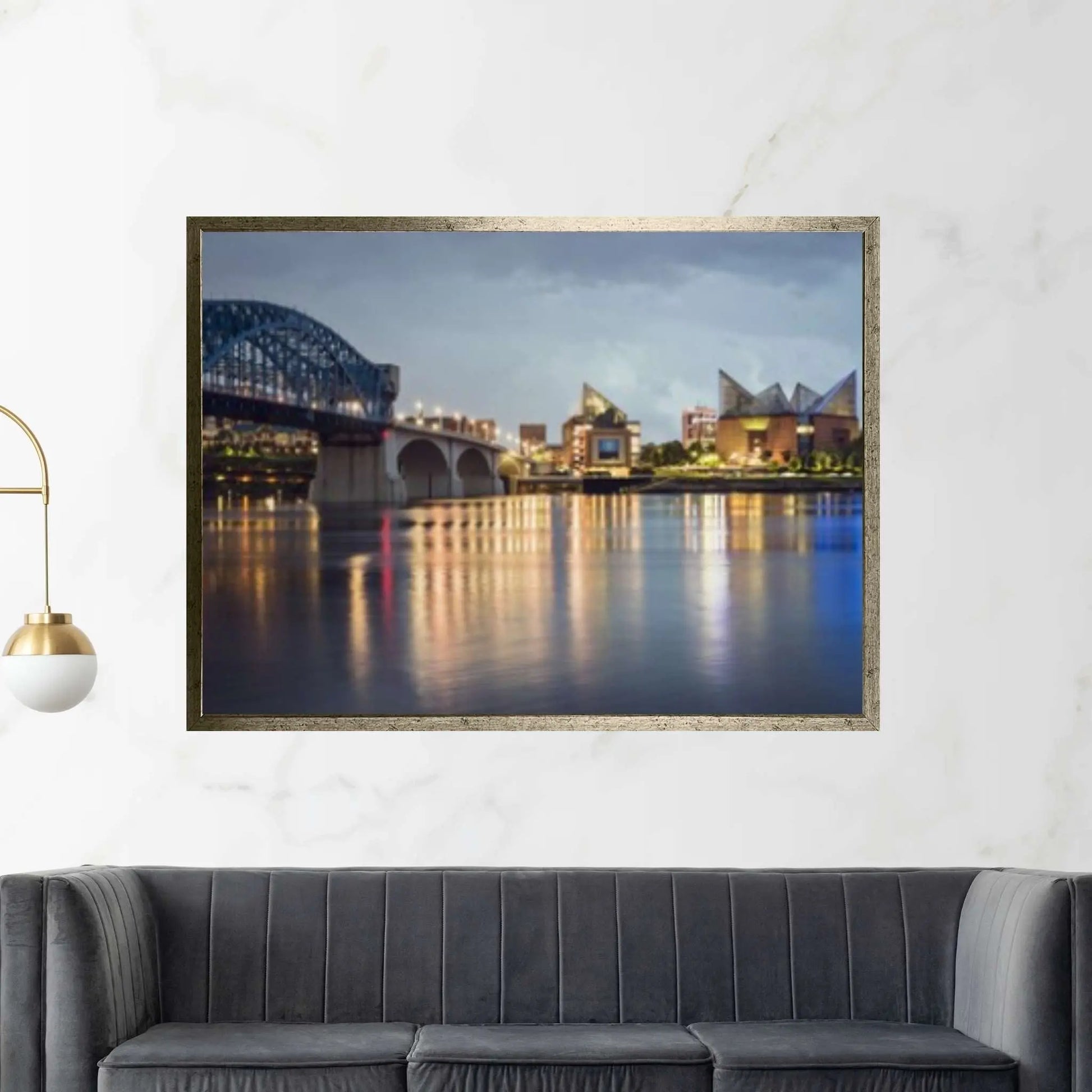 Chattanooga Canvas Print Chattanooga Wall Art Canvas Tennessee Wall Art - Y Canvas