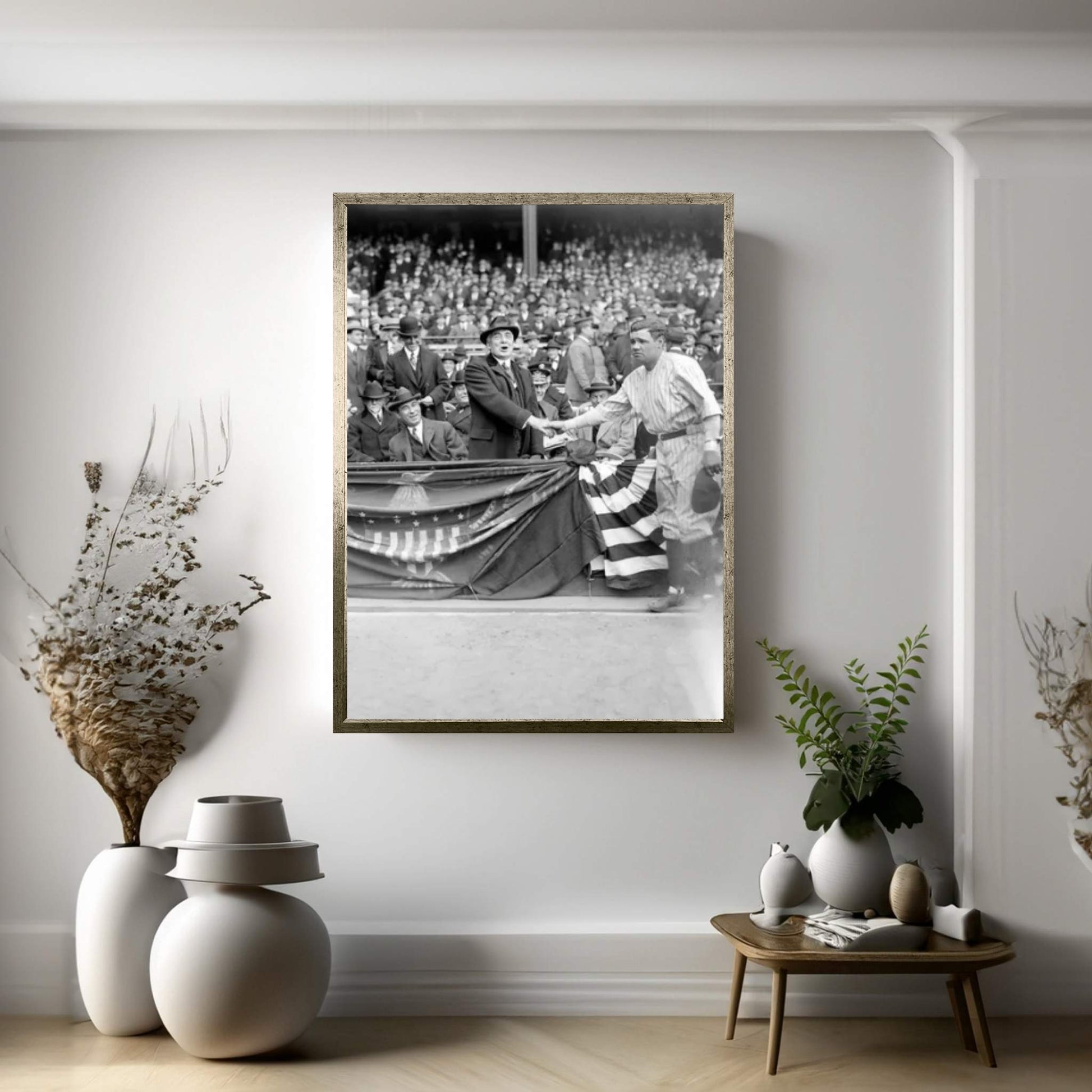 George H. Ruth Canvas Wall Art - Y Canvas