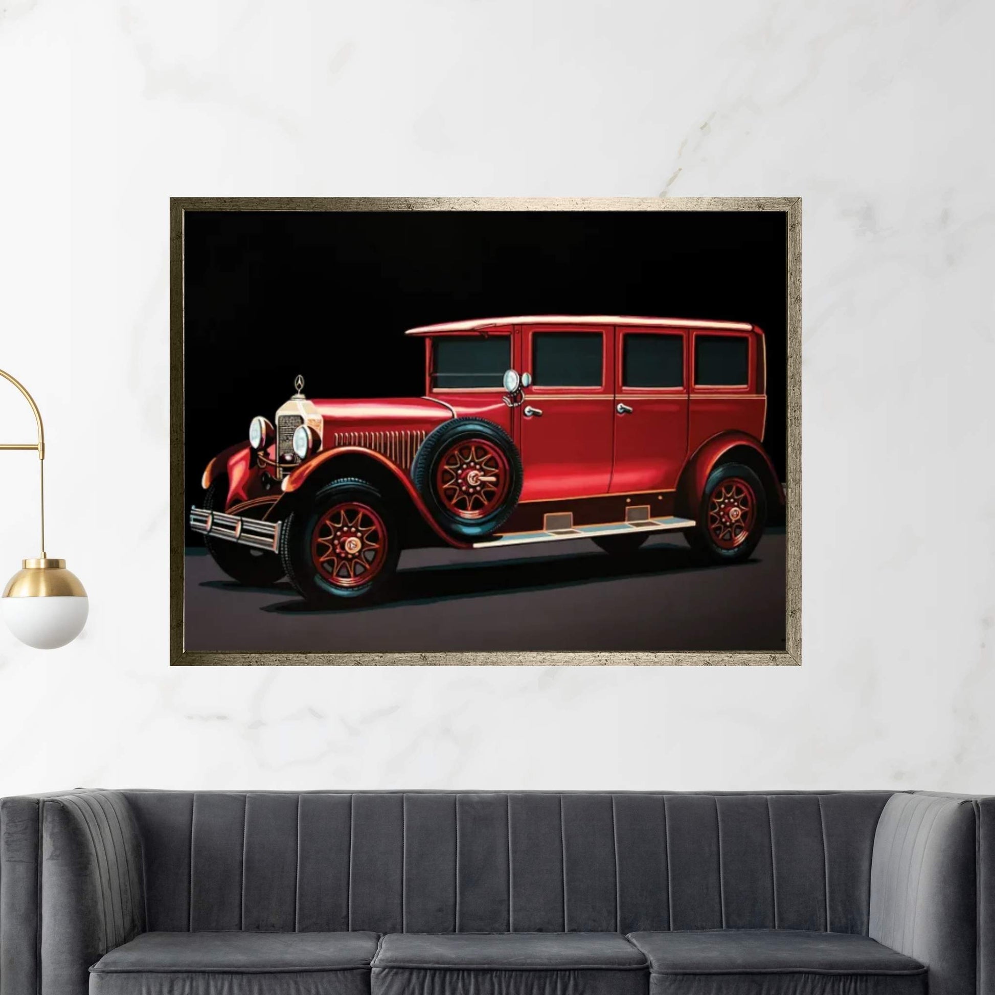 Mercedes Benz Typ 300 Pullman Limousine 1926 Canvas Wall Art - Y Canvas