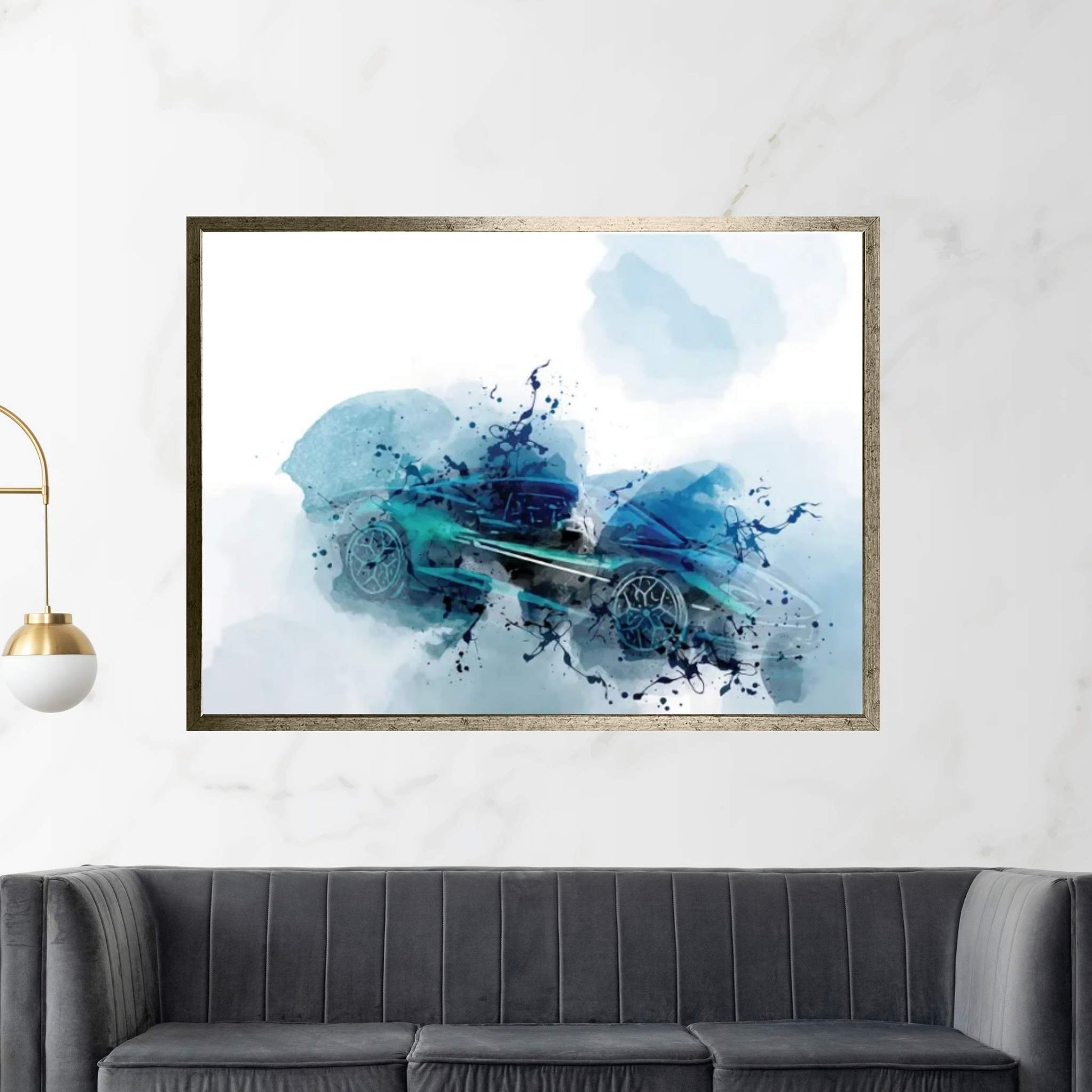 2021 Touring Arese Rh95 Sports Coupe Canvas Wall Art - Y Canvas
