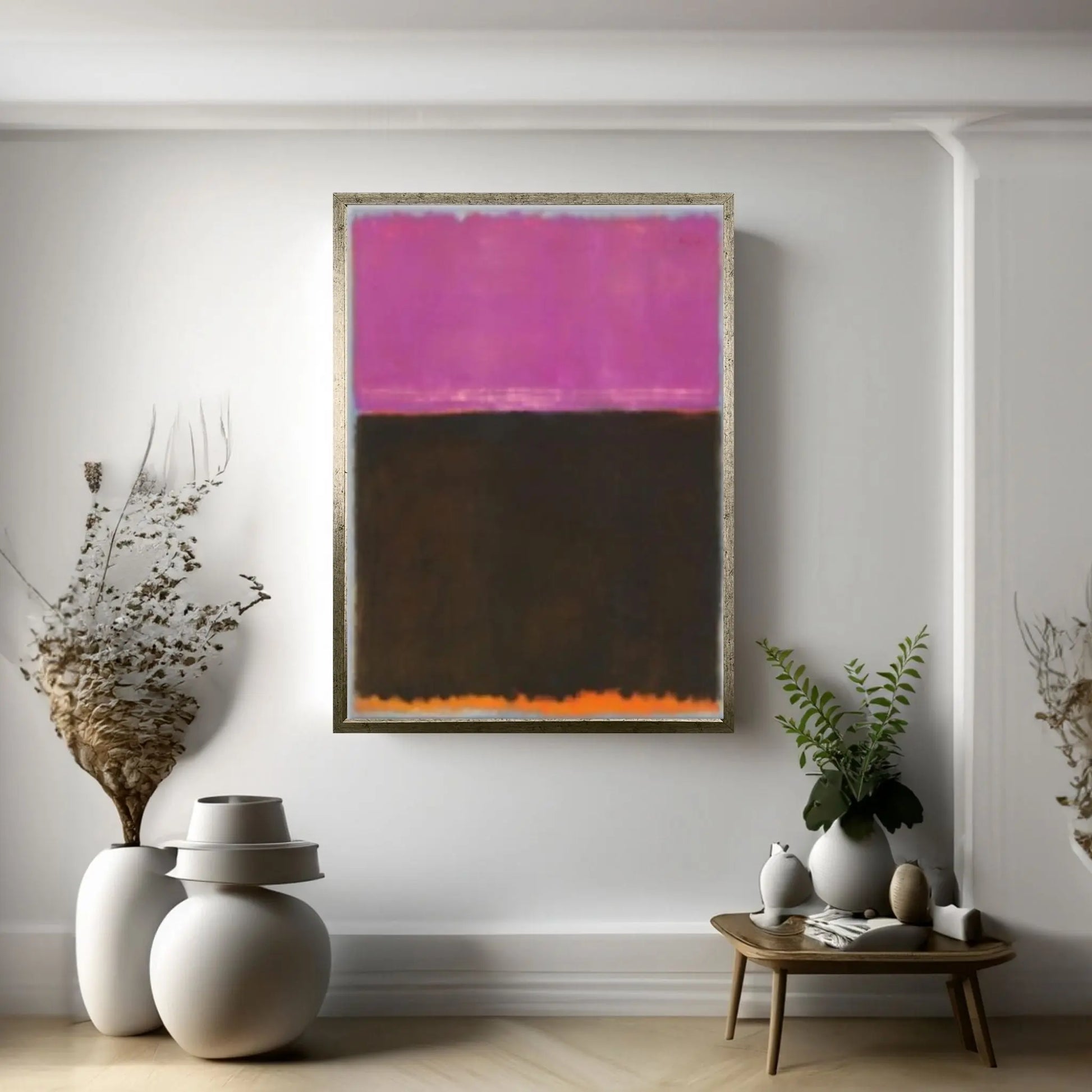 Mark Rothko Frame Canvas/Poster Art Reproduction, Rothko Reproduction - Y Canvas