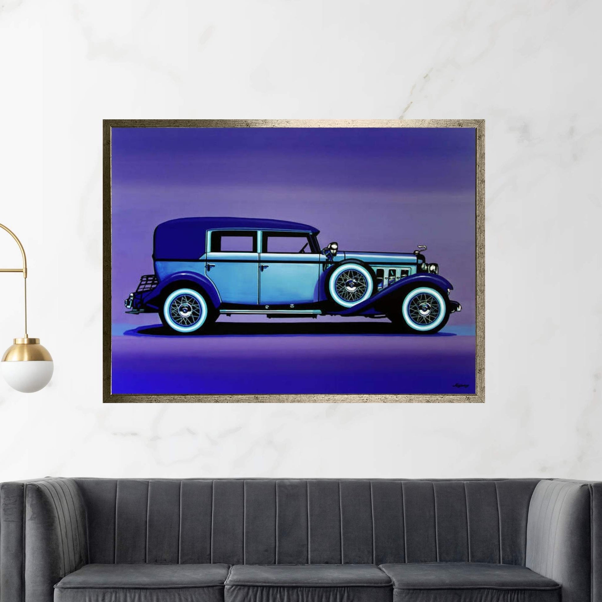 Cadillac V16 1930 Canvas Wall Art - Y Canvas
