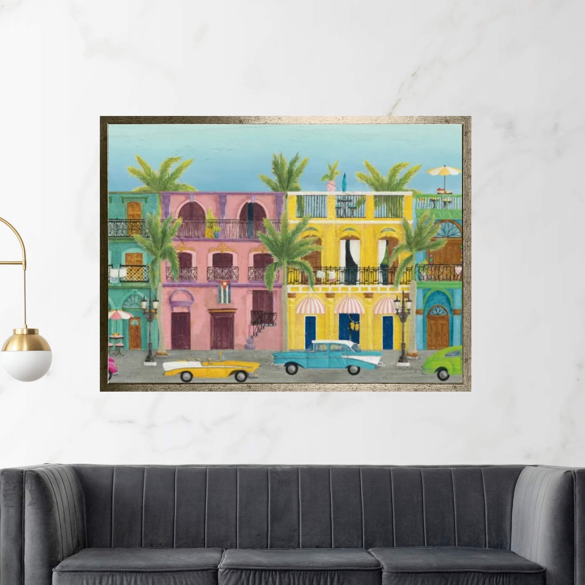 Havana I Canvas Wall Art - Y Canvas