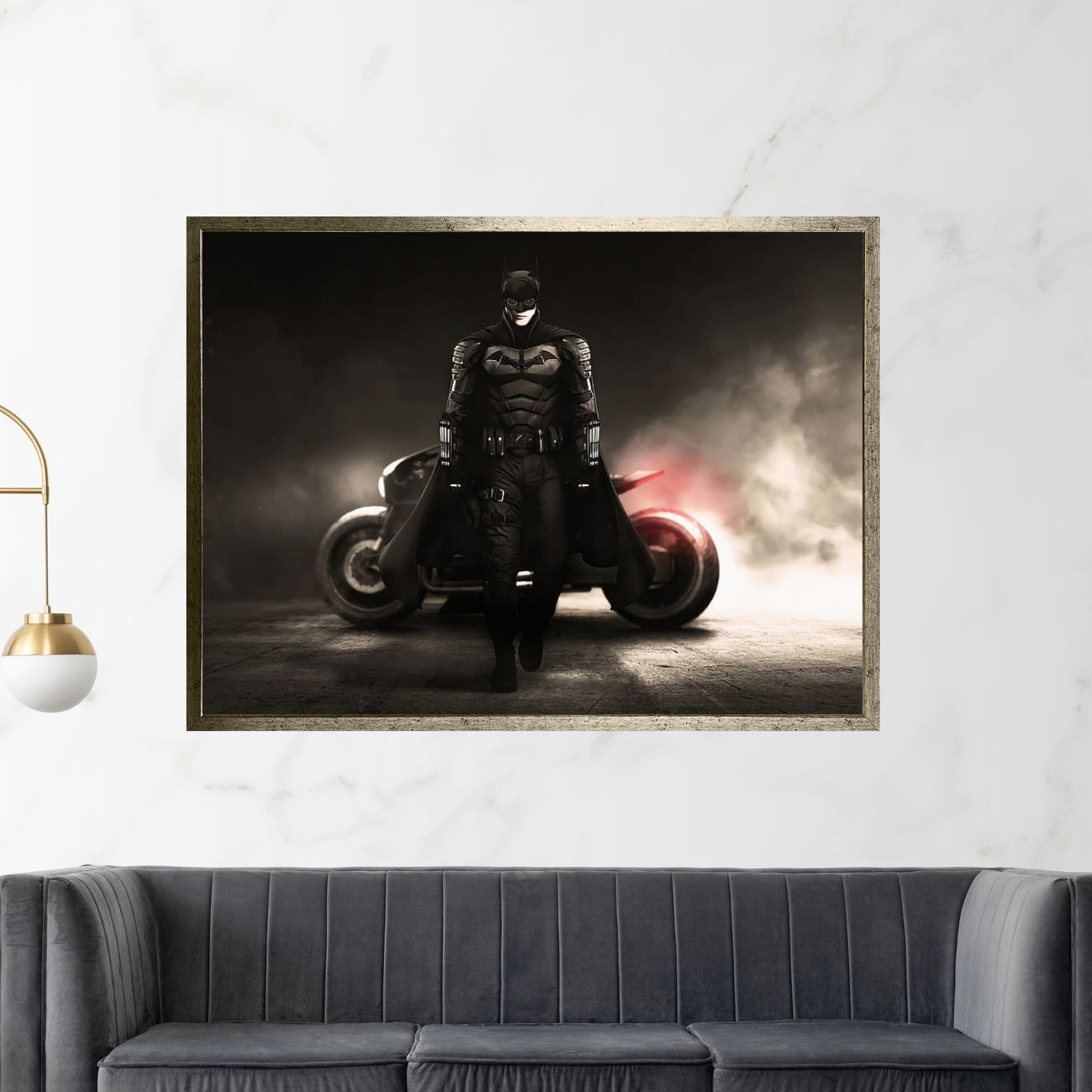 Batman Canvas Wall Art - Y Canvas