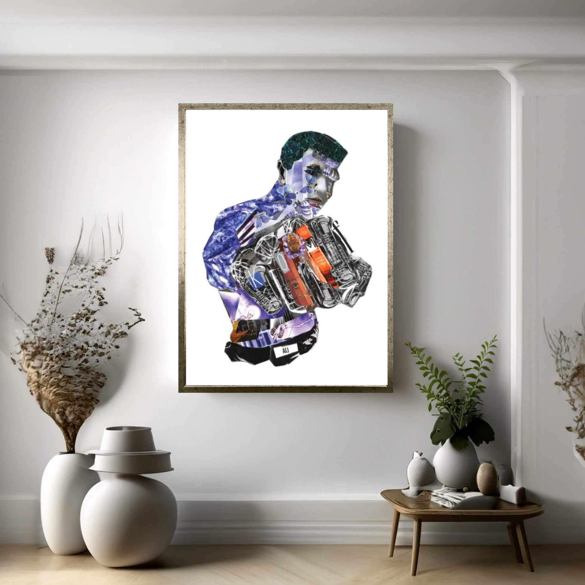 Ali Canvas Wall Art - Y Canvas