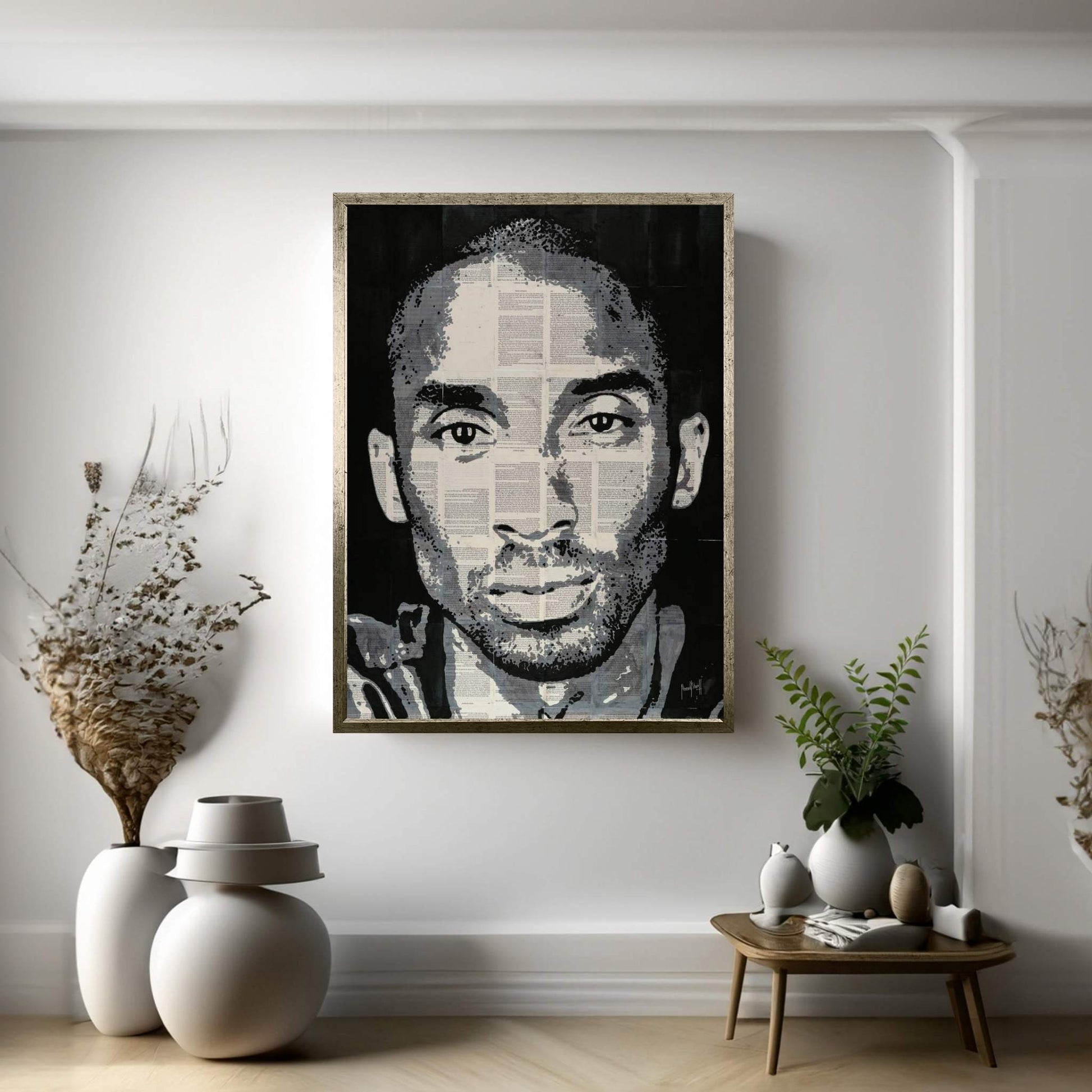 Kobe Bryant Canvas Wall Art - Y Canvas