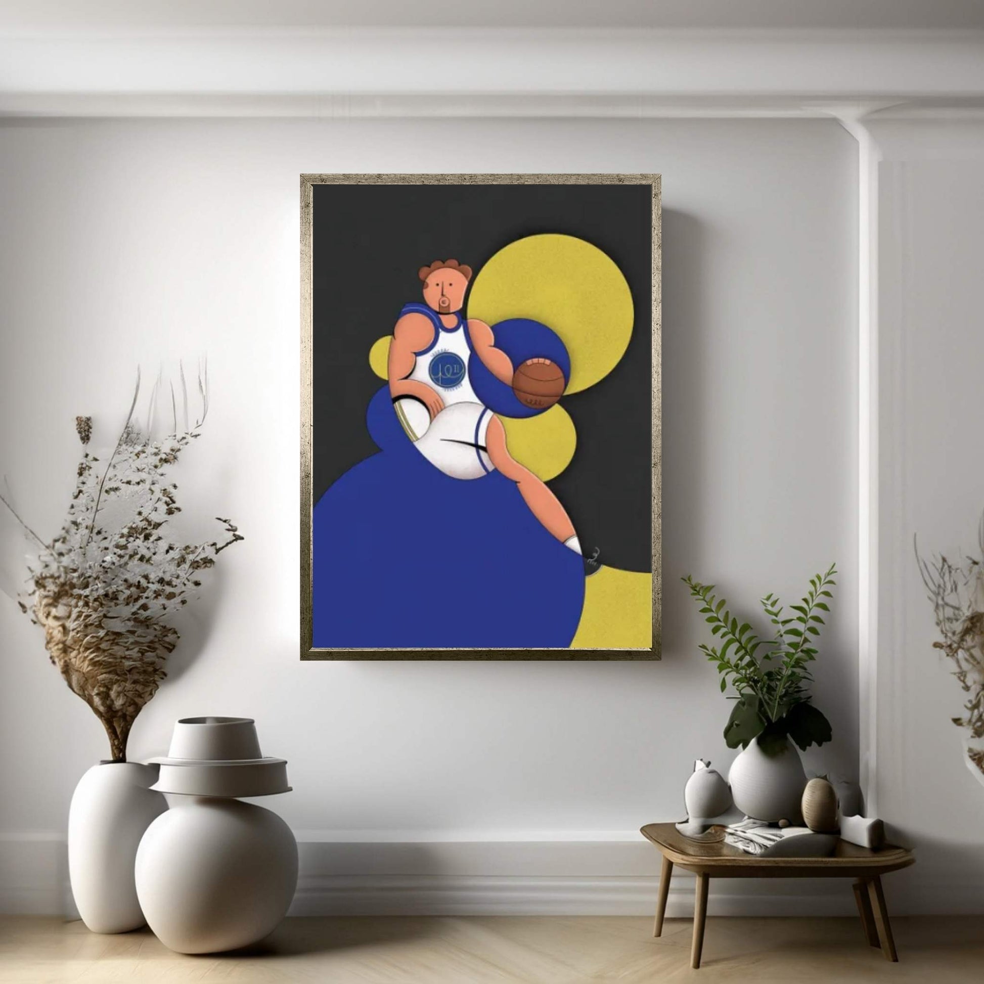 Klay Canvas Wall Art - Y Canvas
