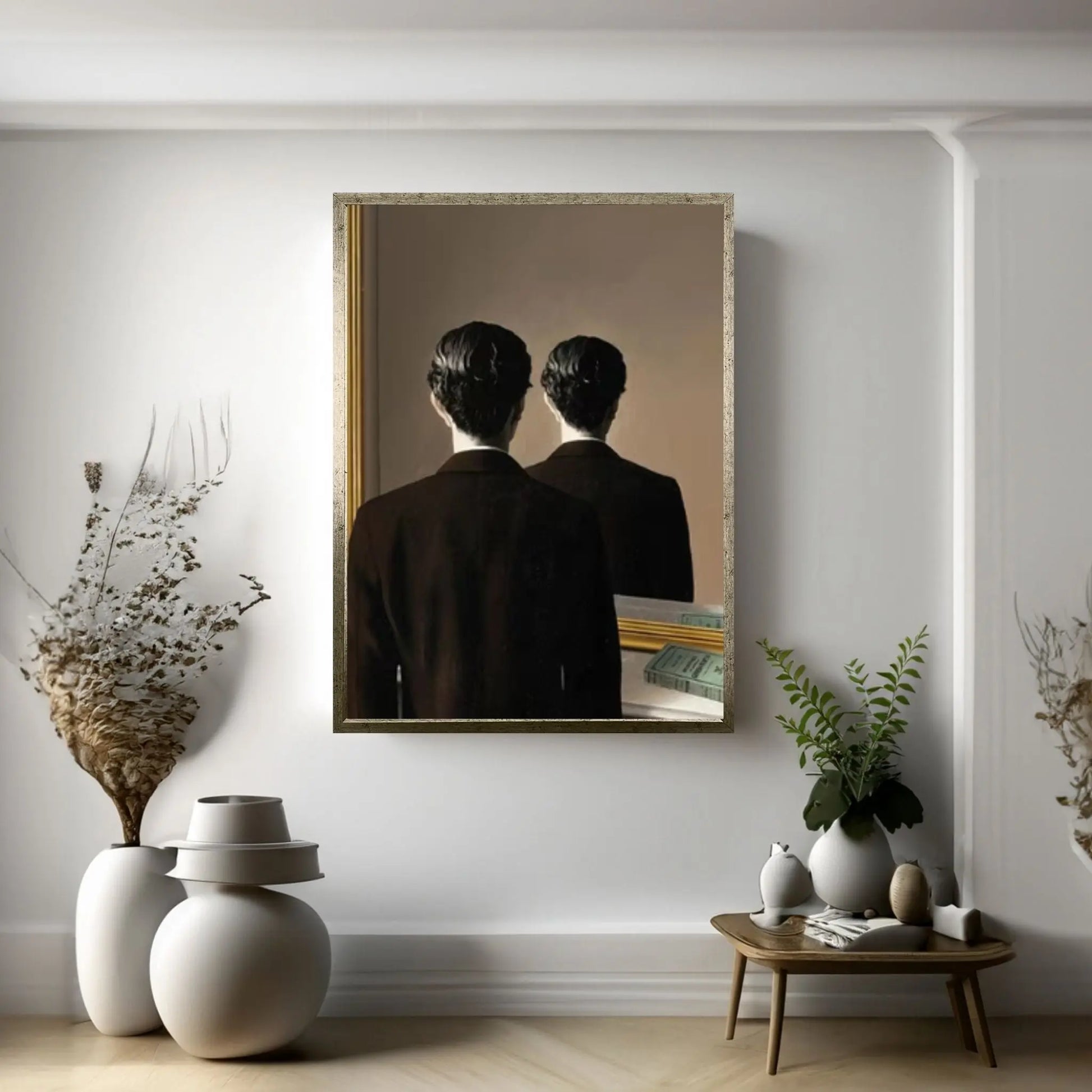 Rene Magritte Canvas Wall Art Poster, Not to be Reproduced Wall Decor Print, Rene Magritte Canvas - Y Canvas