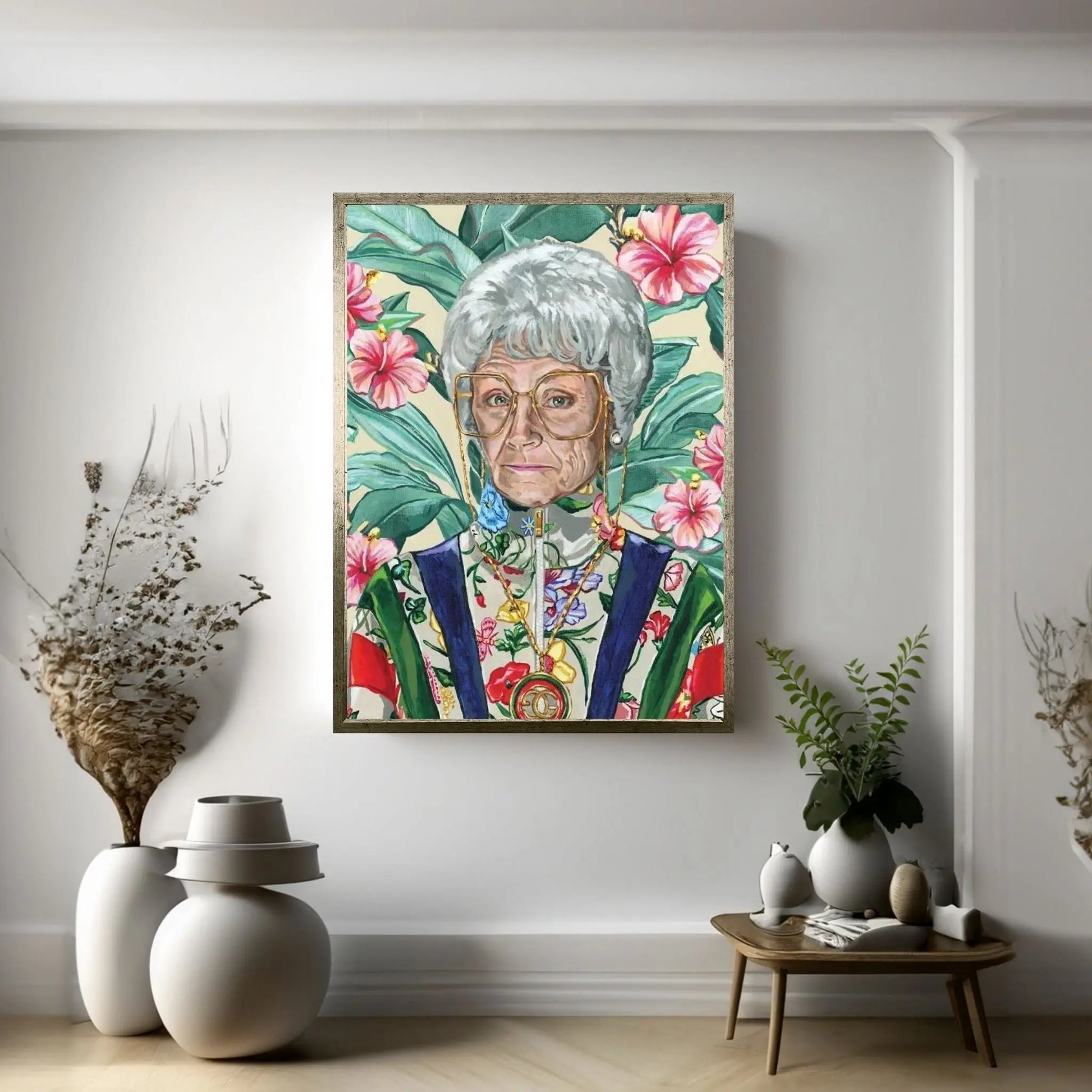 Sophia Canvas Wall Art - Y Canvas