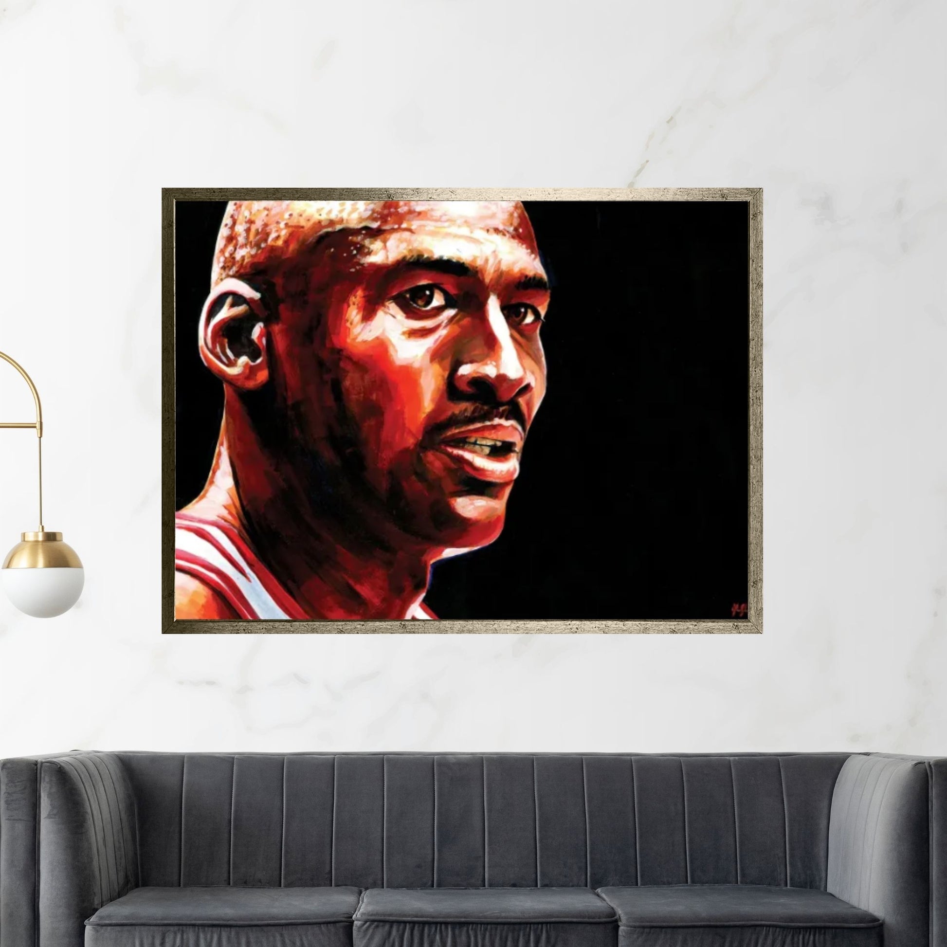 Michael Jordan - Chicago Bulls Canvas Wall Art - Y Canvas