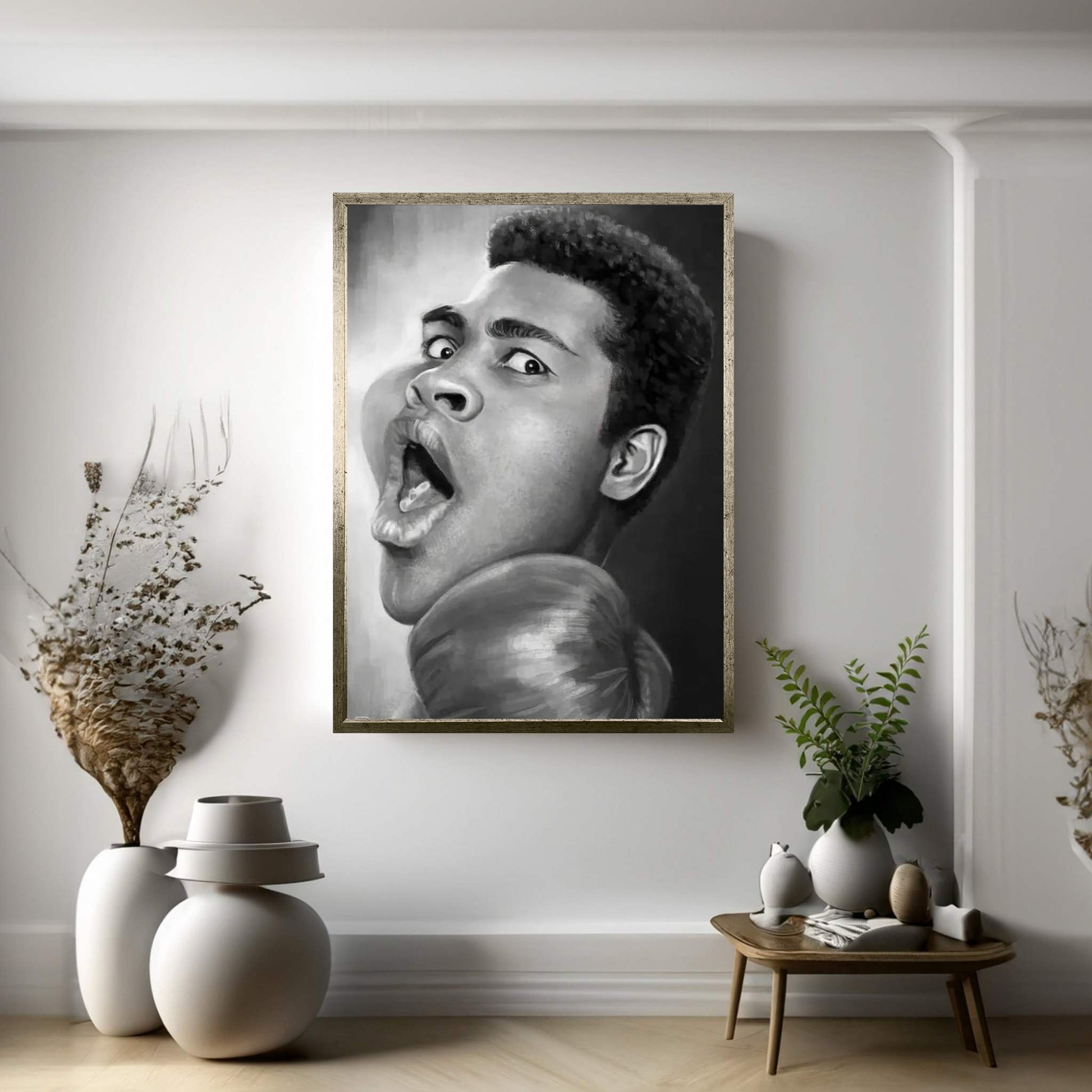 Muhammad Ali Canvas Wall Art - Y Canvas