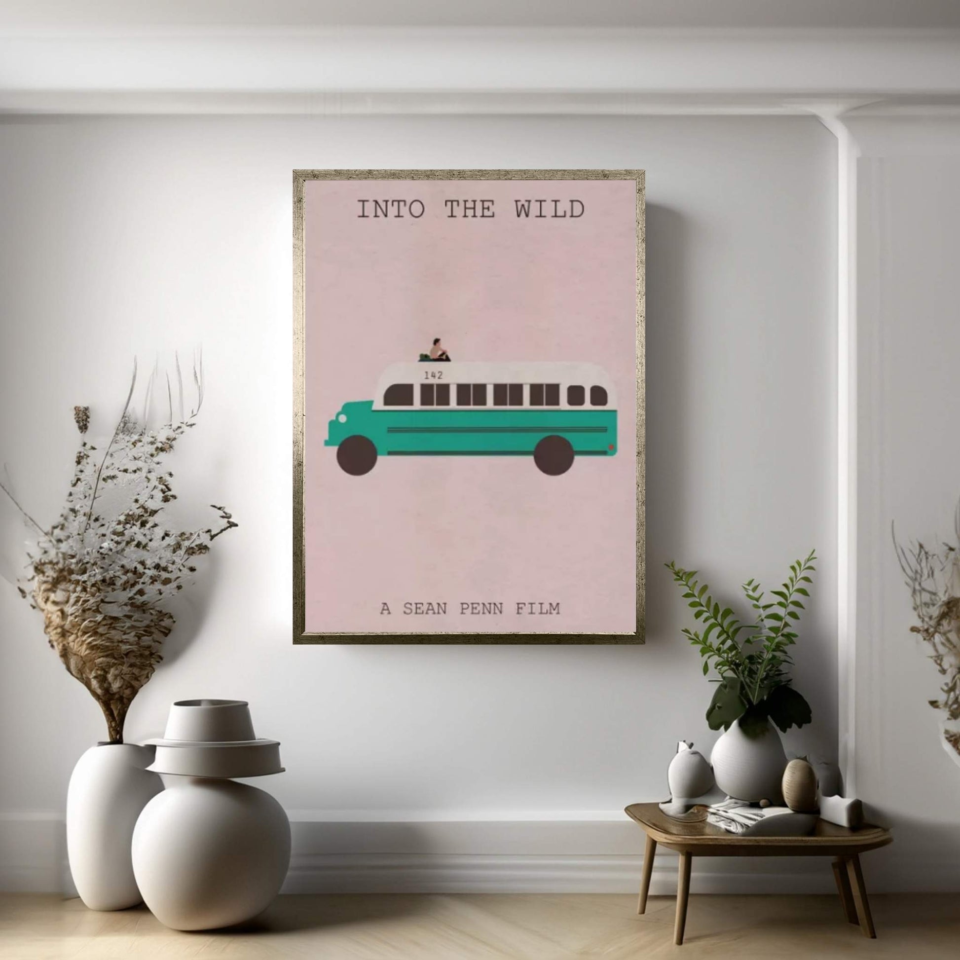 Into The Wild Minimalist Poster Canvas Wall Art - Y Canvas
