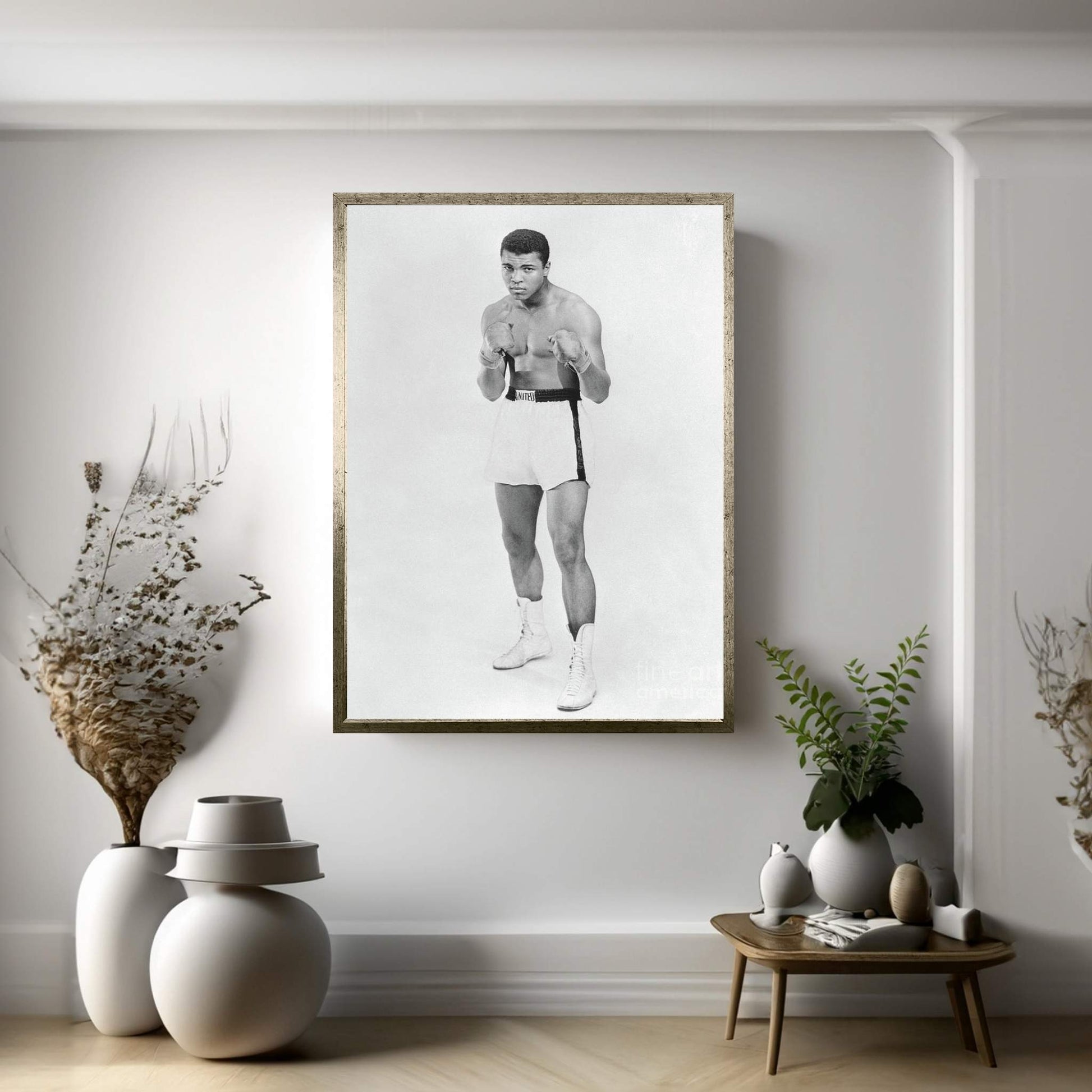 Heavyweight Boxer Muhammad Ali Canvas Wall Art - Y Canvas