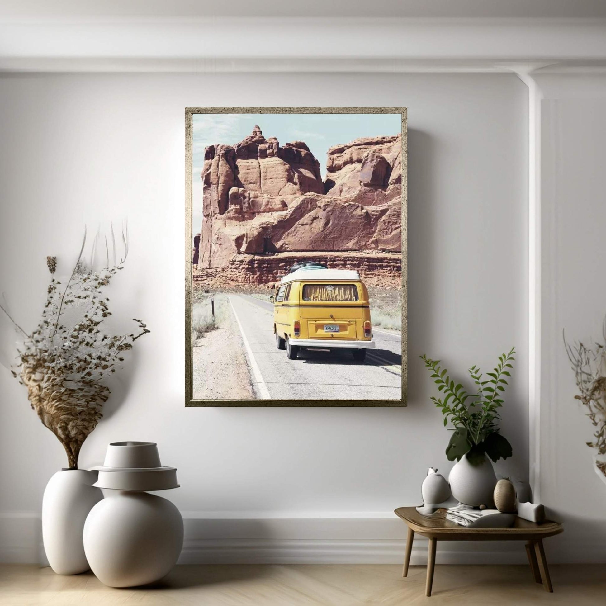 Road Trip Canvas Wall Art - Y Canvas