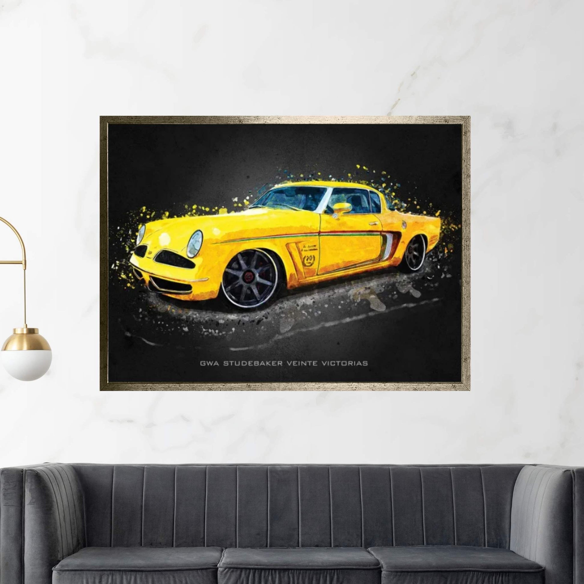 GWA Studebaker Veinte Victorias Canvas Wall Art - Y Canvas