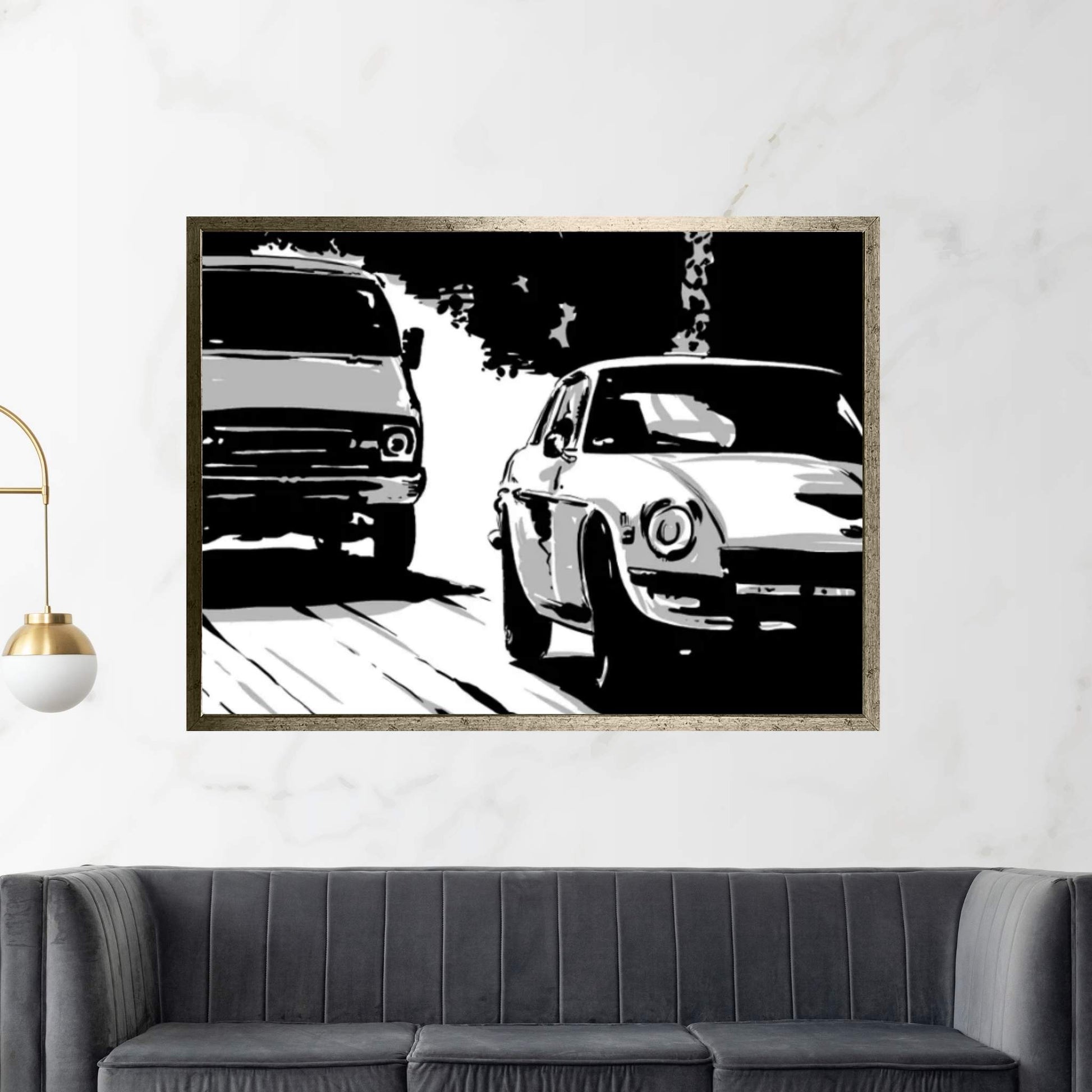 Driving II Canvas Wall Art - Y Canvas