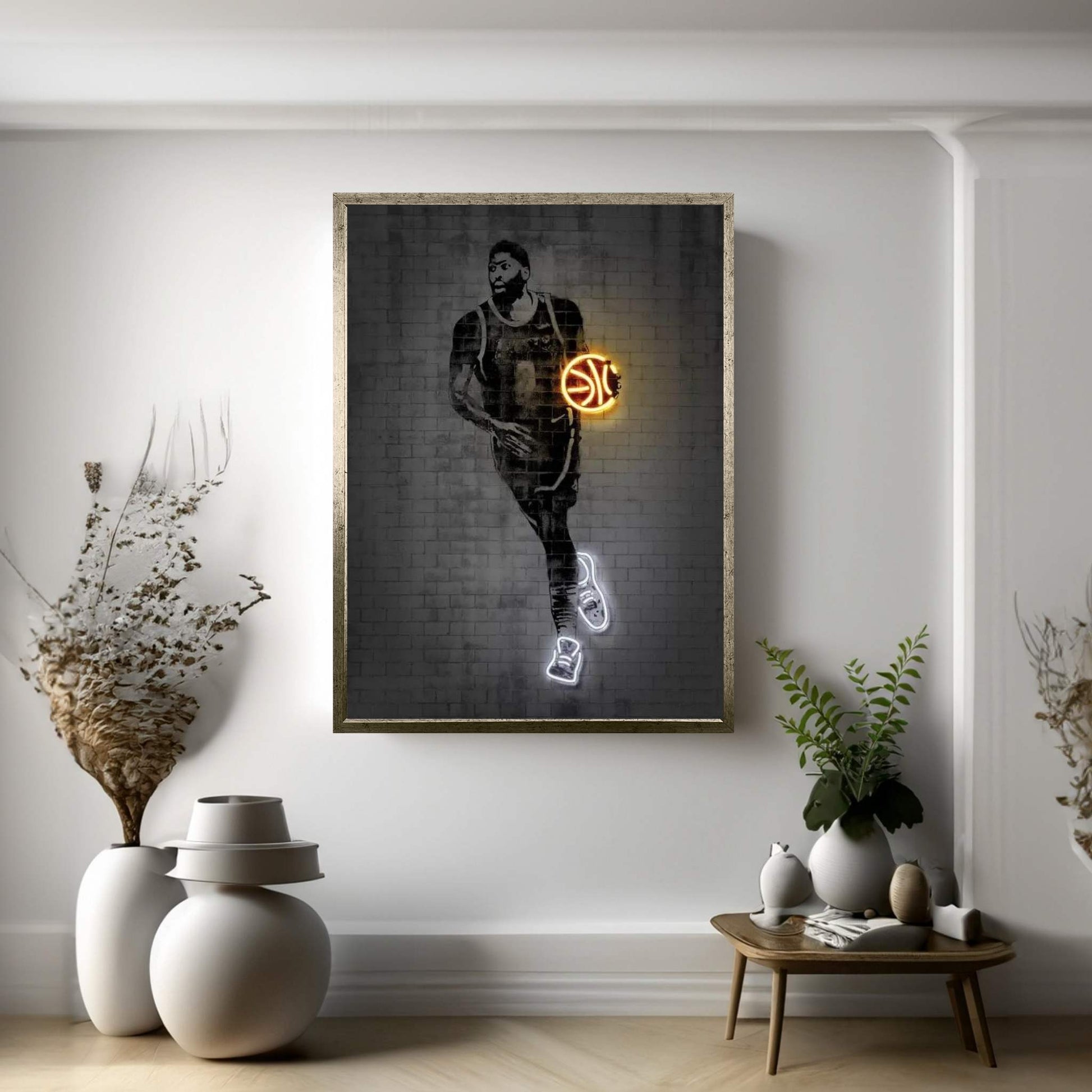 Anthony Davis Canvas Wall Art - Y Canvas
