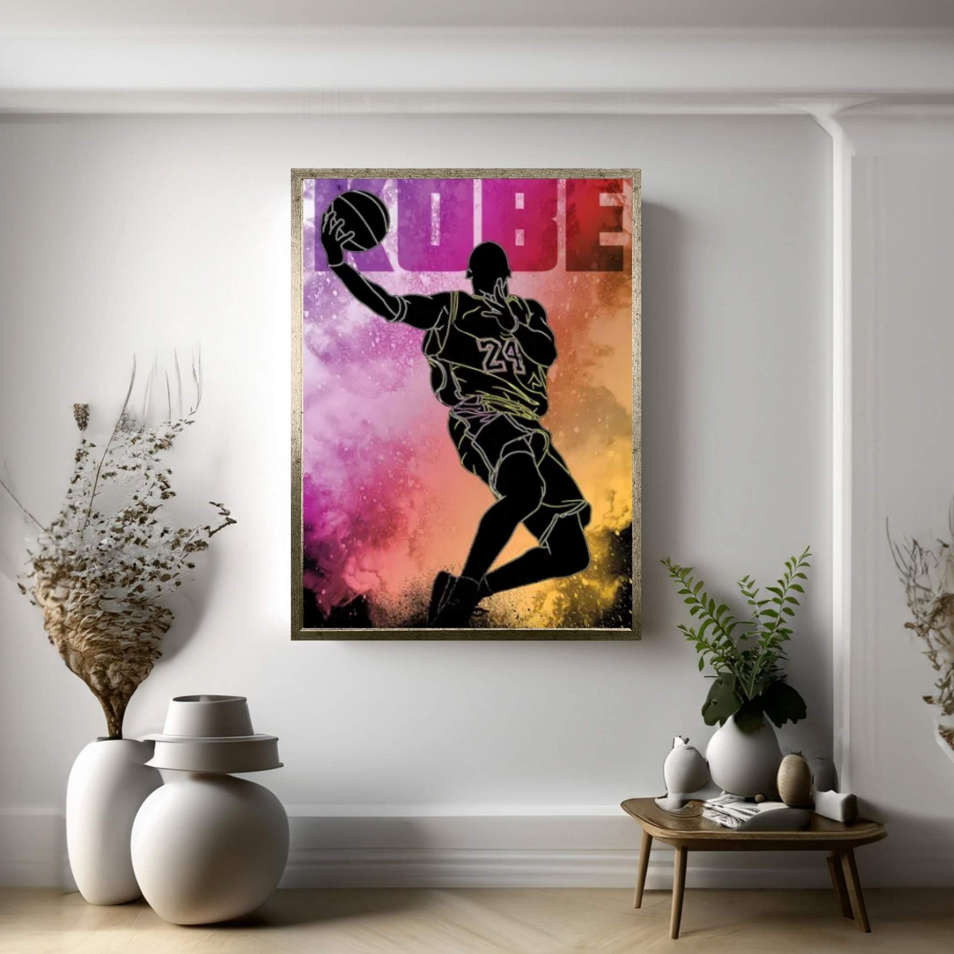 Soul Of Kobe Canvas Wall Art - Y Canvas