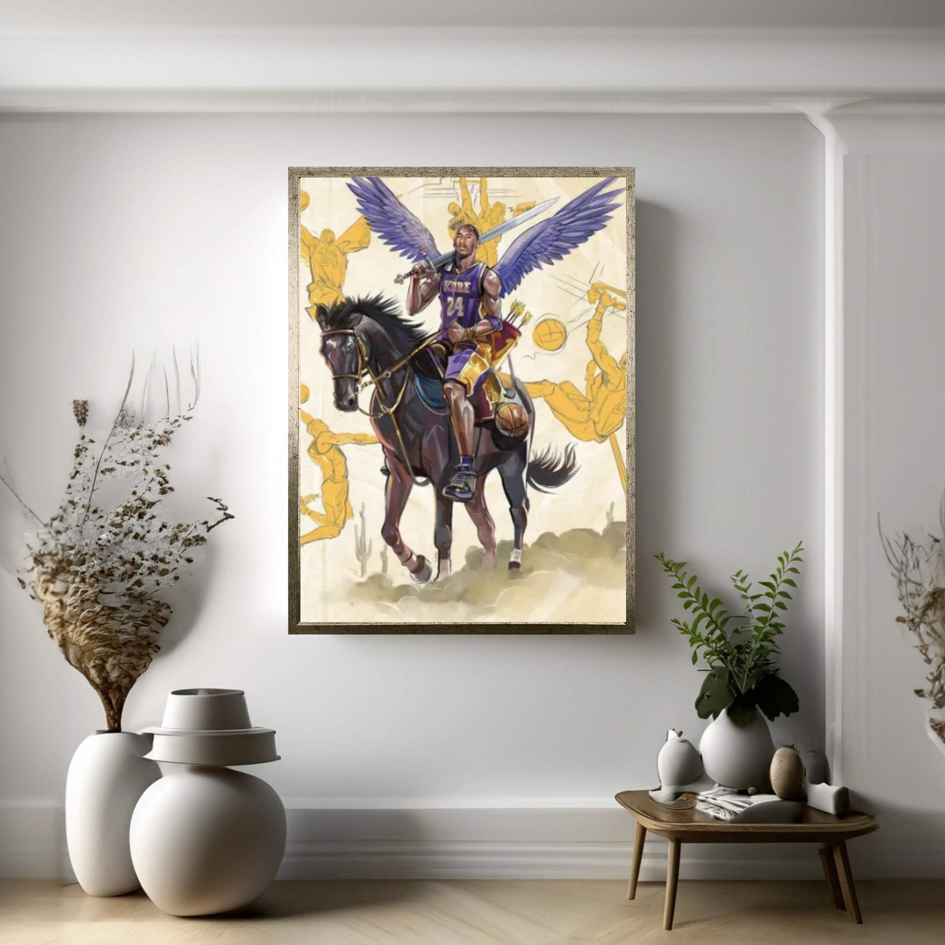 Angel Of Los Angeles Canvas Wall Art - Y Canvas