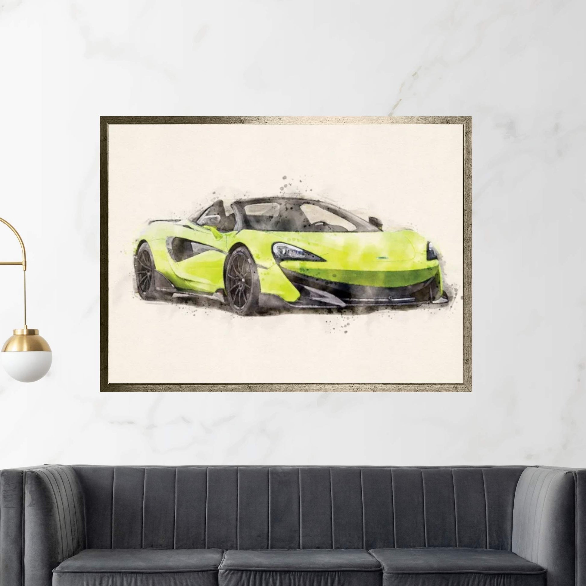 McLaren Spider V II Canvas Wall Art - Y Canvas