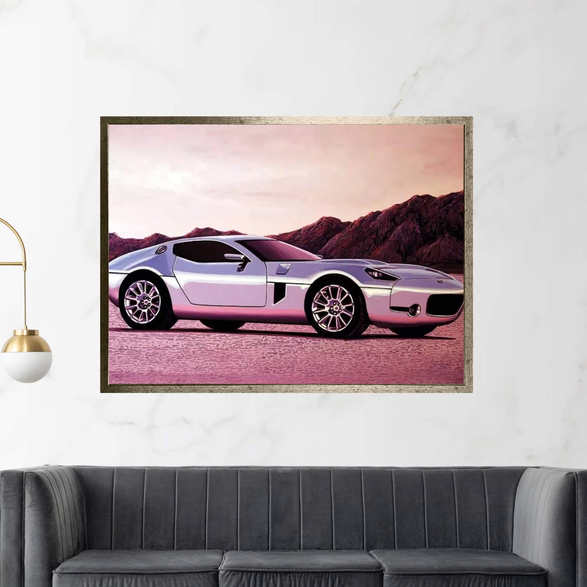 Ford Shelby Gr Canvas Wall Art - Y Canvas
