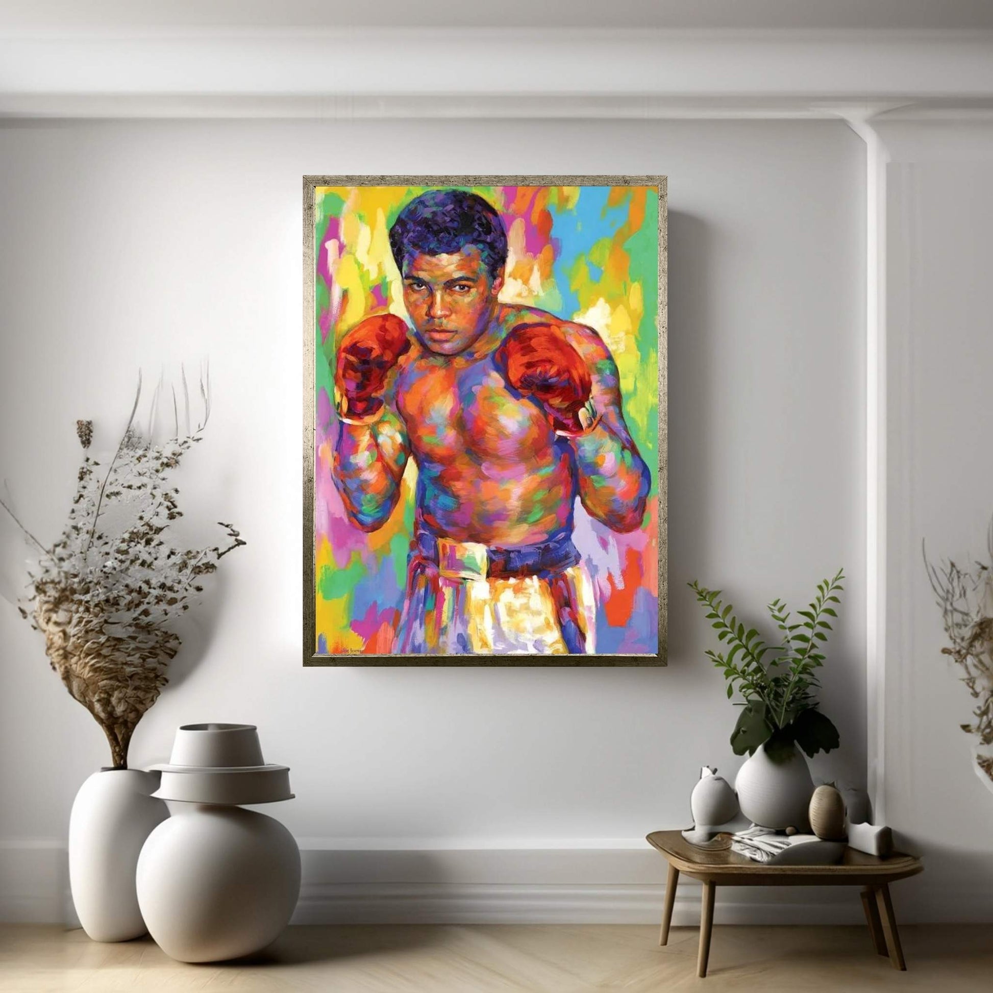 Ali Canvas Wall Art - Y Canvas