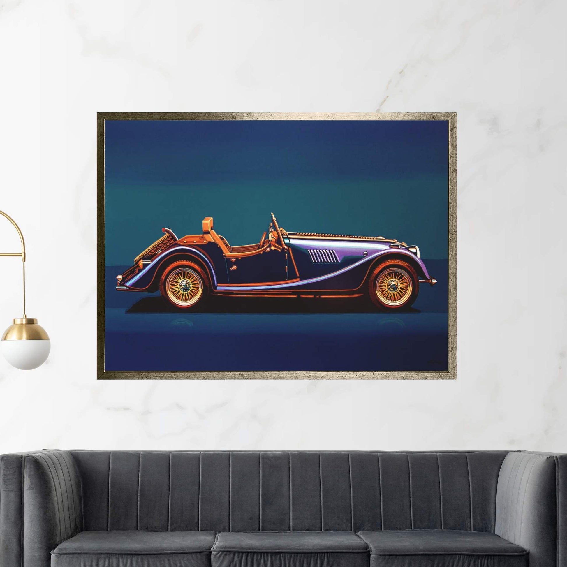 Morgan Roadster 2004 Canvas Wall Art - Y Canvas