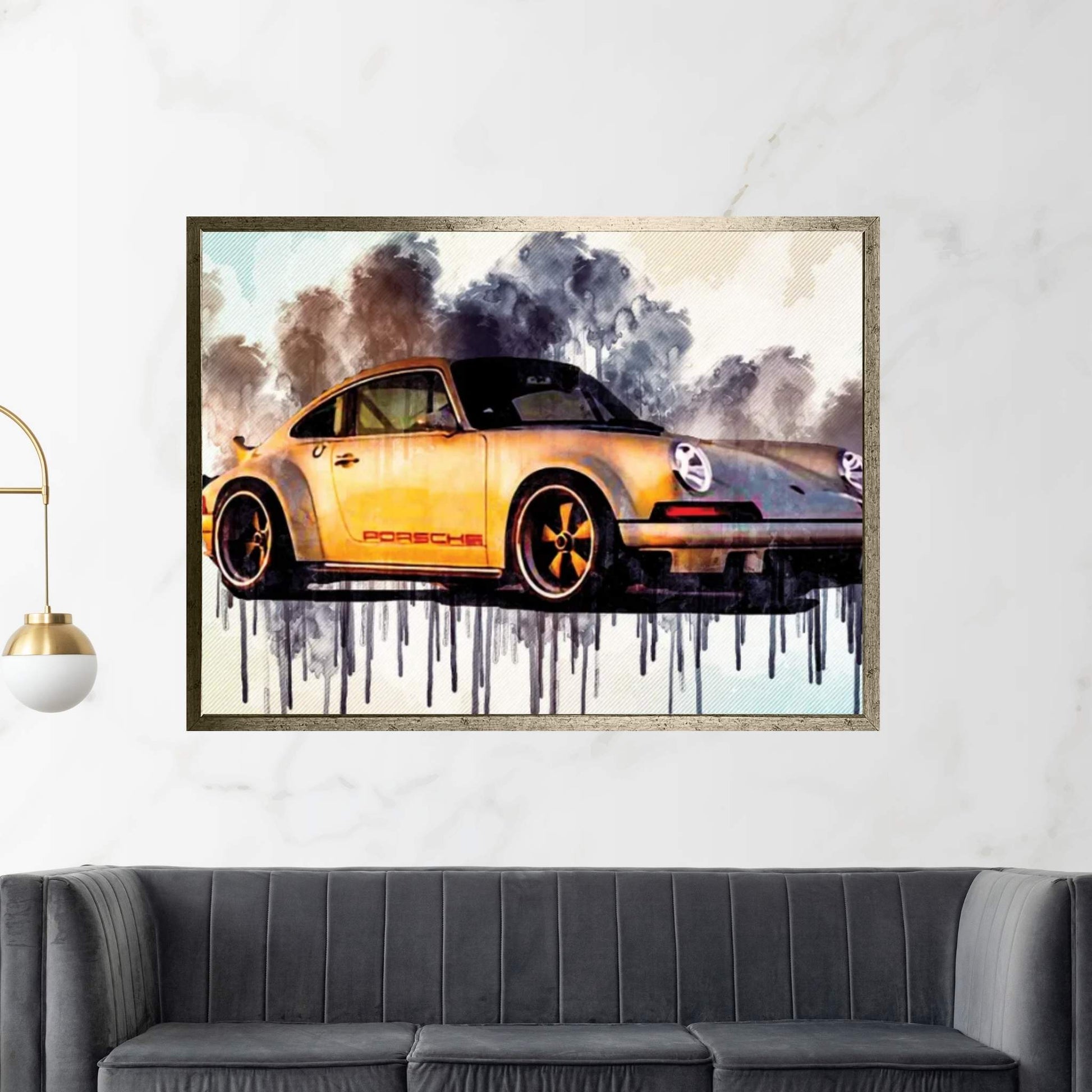Singer Dls 2018 Porsche 911 Sports Tuning German Sports Cars Canvas Wall Art - Y Canvas