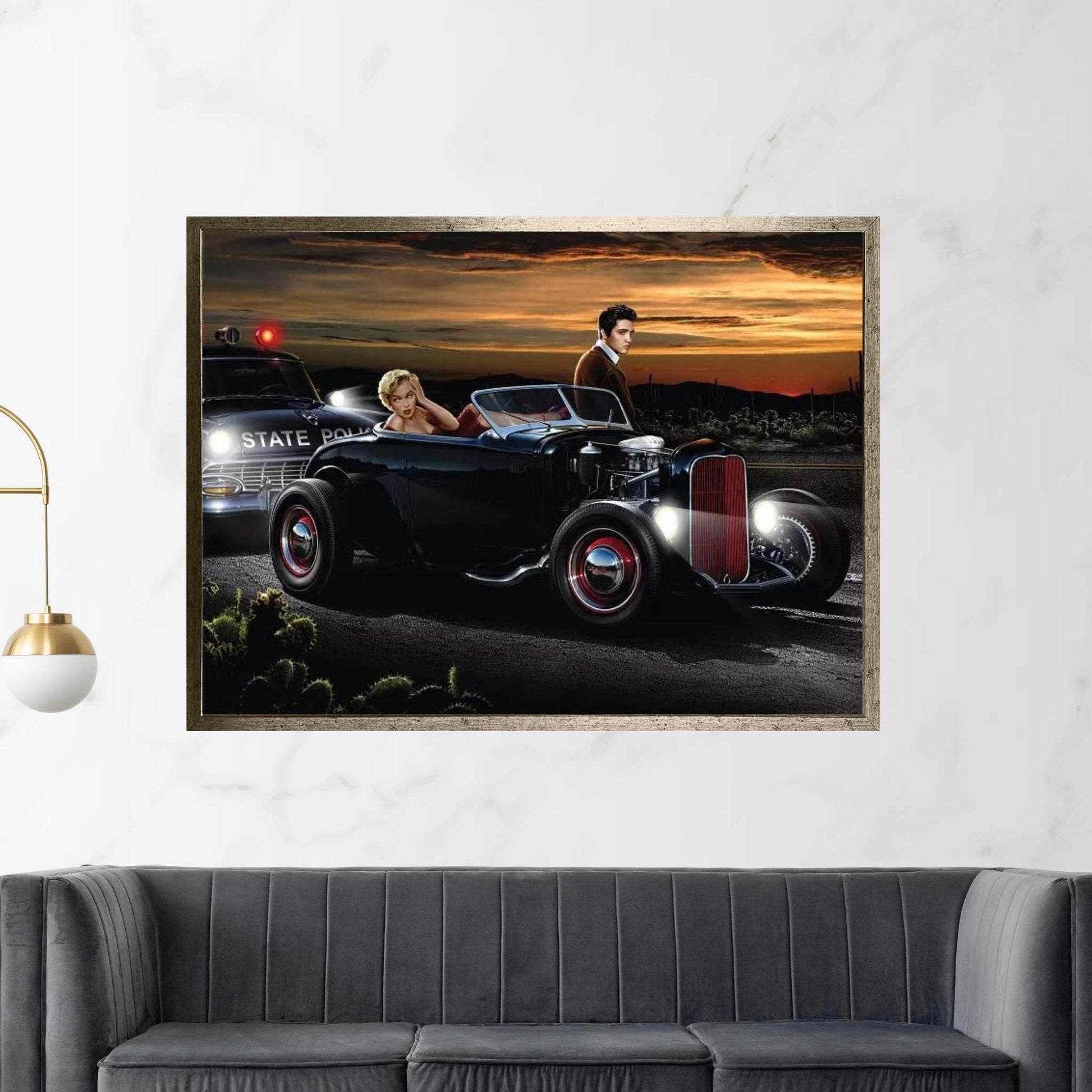 Joy Ride Canvas Wall Art - Y Canvas